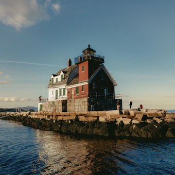 Rockland, Maine — October 2025
Sunset sail with Bufflehead Sailing Charters, view of the Rockland Breakwater Lighthouse