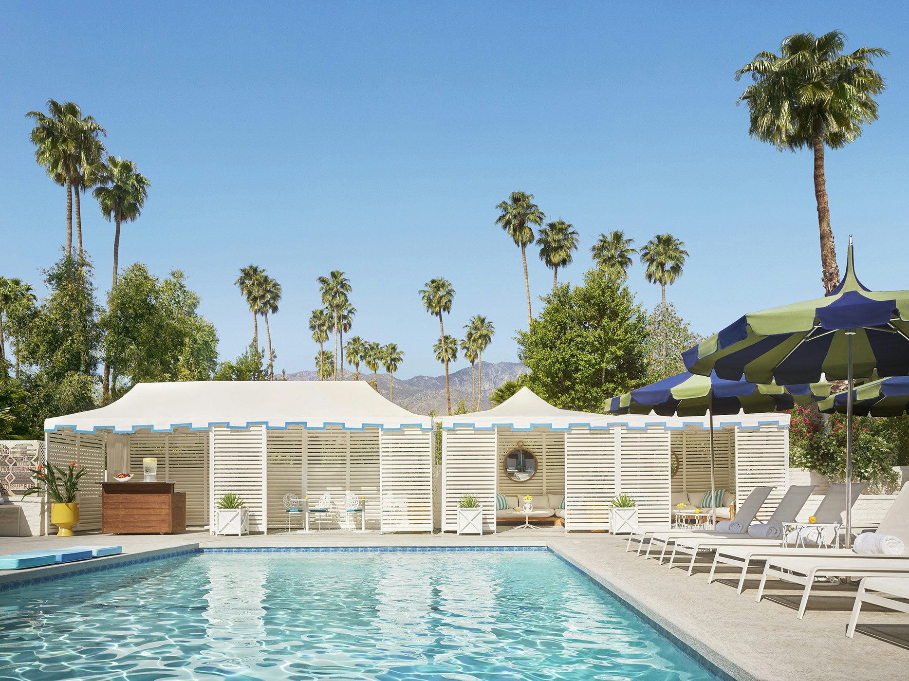 Poolside at the Parker Hotel