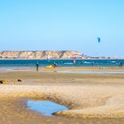 DAKHLA, MOROCCO, JAN 12, 2019: surfers on the Dakhla sea, Western Sahara, Morocco, License Type: media, Download Time: 2025-06-26T12:59:52.000Z, User: hannahblackie10, Editorial: true, purchase_order: 56530 - Guidebooks, job: Global Publishing WIP, client: Morocco 15, other: Hannah Blackie