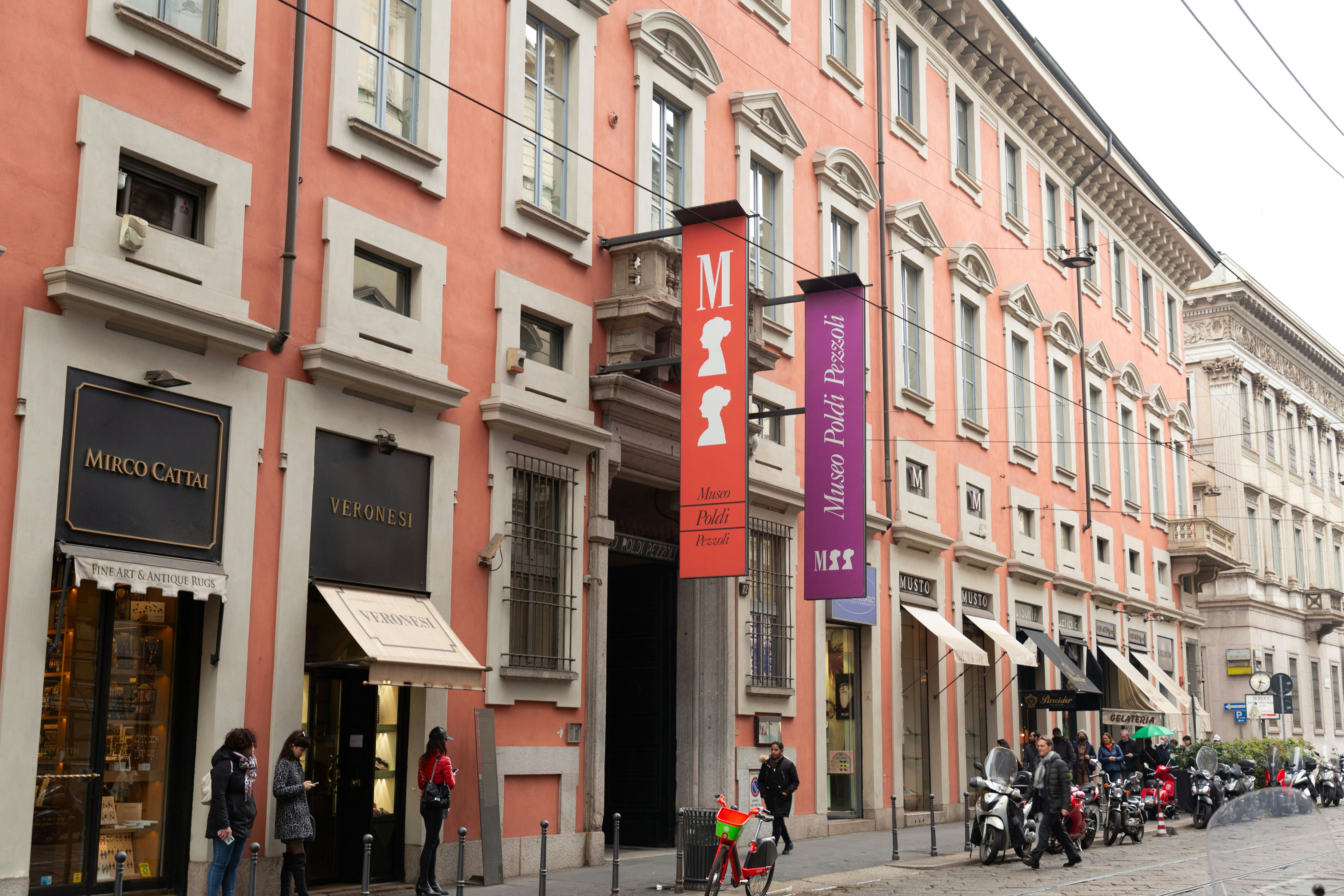 Milan, Italy - March 30: The Quadrilatero della moda or Via Montenapoleone is a high-class shopping district in the centre  of Milan, Italy., License Type: media, Download Time: 2024-12-16T19:01:07.000Z, User: comptonsheldon109, Editorial: true, purchase_order: 56530 - Guidebooks, job: Global Publishing WIP, client: Italian Lakes 4, other: Compton Sheldon