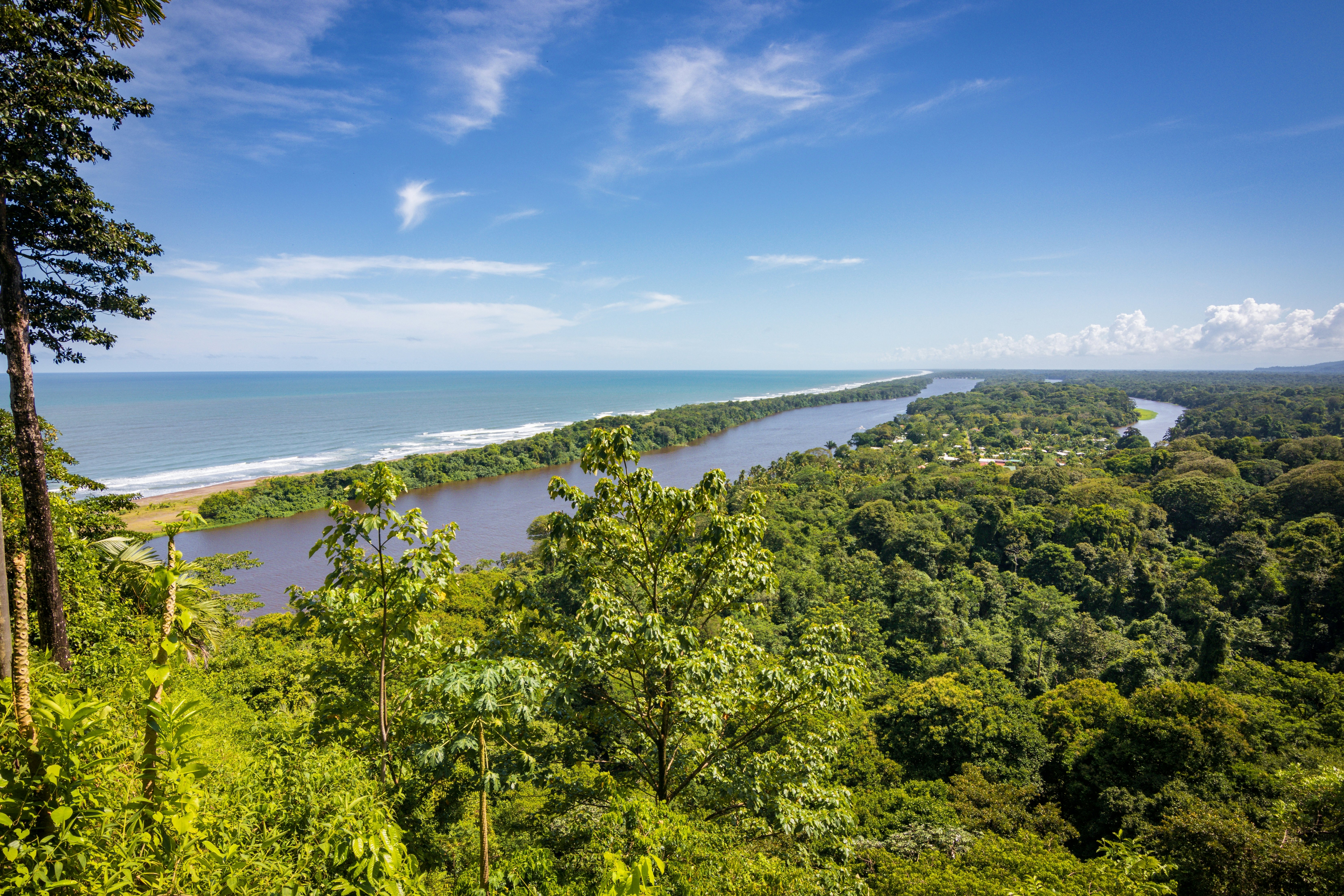Cerro Tortuguero in Tortuguero National Park (Costa Rica).