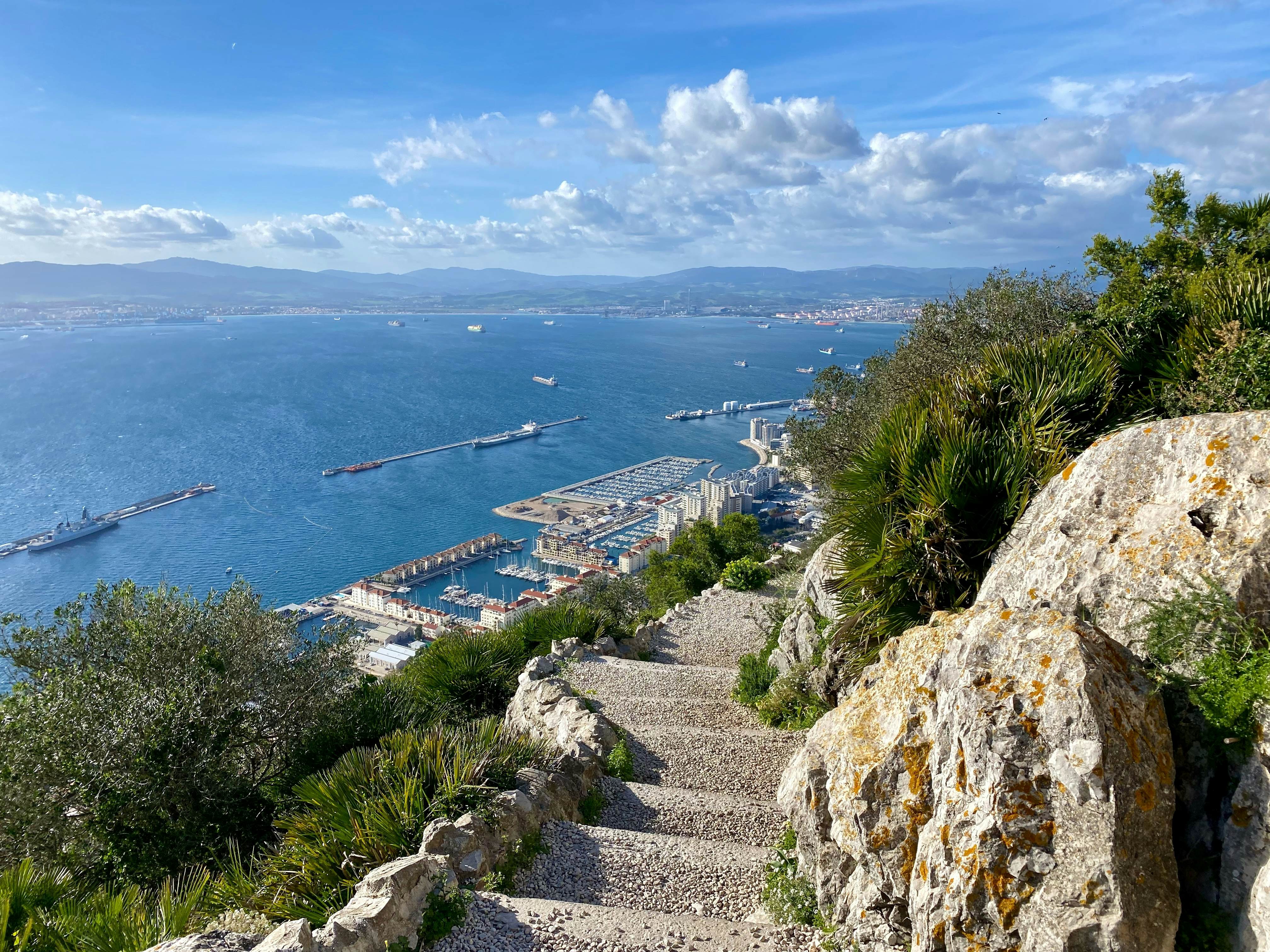 Landscape of the Straights of Gibraltar from O'Hara's Battery at the Summit of the Rock of Gibraltar, License Type: media, Download Time: 2025-10-31T21:05:24.000Z, User: LP_YKhanna, Editorial: false, purchase_order: 65050 - Digital Destinations and Articles, job: LP, client: App Content, other: Yuvraj Khanna
