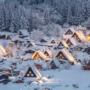 Shirakawago light-up with Snowfall Gifu Chubu Japan, License Type: media, Download Time: 2025-02-28T15:03:58.000Z, User: katelyn.perry_lonelyplanet, Editorial: false, purchase_order: 65050 - Digital Destinations and Articles, job: wip, client: wip, other: Katelyn Perry