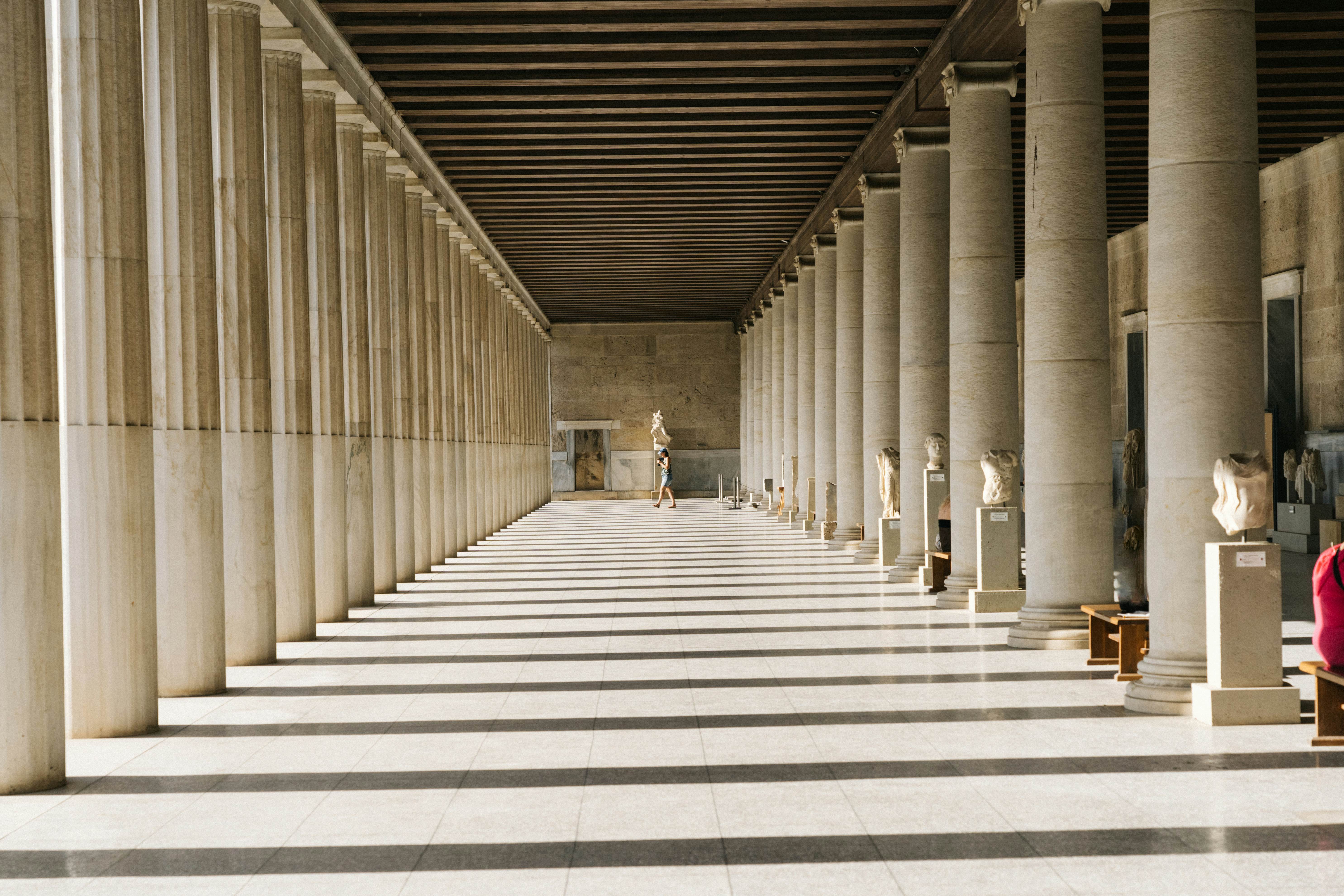 Ancient Agora, Athens, Greece - May 2025.