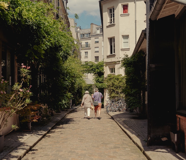 Cour Damoye, Paris, France August 2024.
