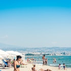Catania, Sicily, Italy – august 11, 2018: people relax on the beach Lido Cled, License Type: media, Download Time: 2025-12-04T09:42:34.000Z, User: sashabrady26, Editorial: true, purchase_order: 65050 - Digital Destinations and Articles, job: Lonely Planet, client: Things to do in Sicily with kids, other: Sasha Brady