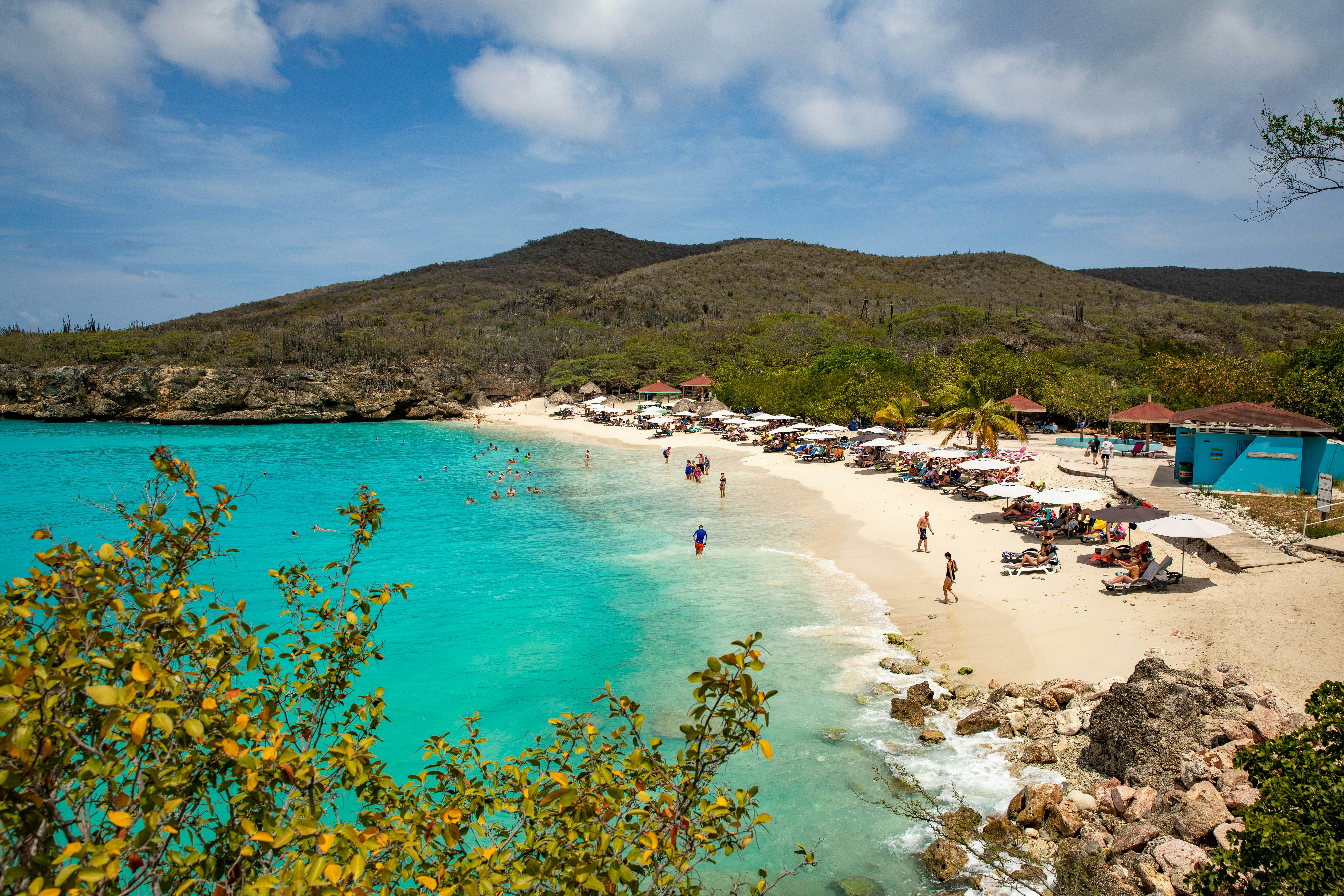 Curaçao - March 2020: Grote Knip (Playa Abou), one of the tropical beaches on Curaçao, License Type: media, Download Time: 2025-02-06T19:41:46.000Z, User: katelyn.perry_lonelyplanet, Editorial: true, purchase_order: 65050 - Digital Destinations and Articles, job: WIP, client: WIP, other: Katelyn Perry
