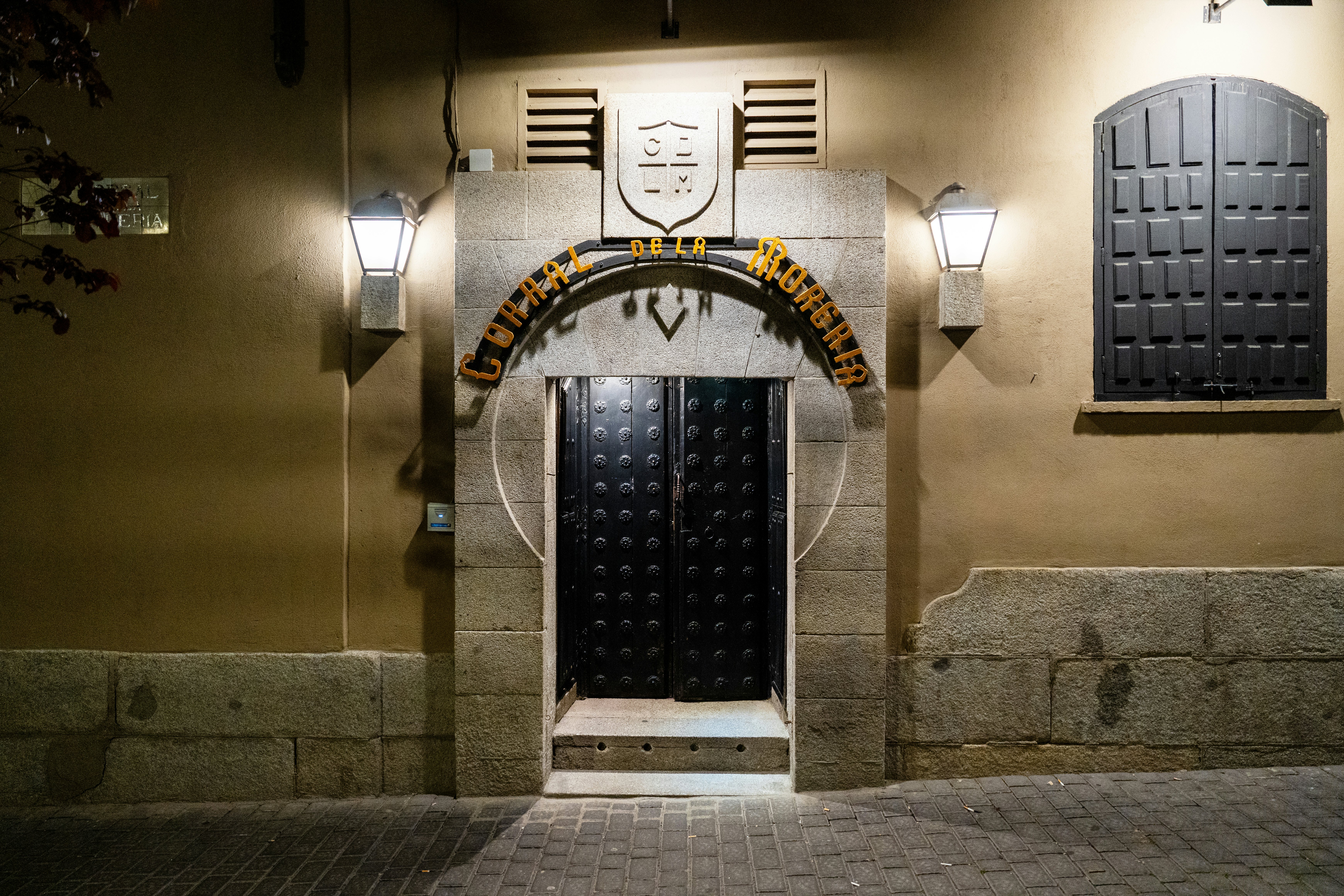 Special Flamenco show at the Corral de la Moreria, which is a world-famous Flamenco venue.  This was the “final show” of Flamenco dancer Angel Rojas, who is retiring.  During the show, other Flamenco dancers came to the stage.  Another dancer, Antonio Canales, dressed in a multi-colored shirt, came up from the audience to dance.  Also, famous dancer La Lupi, who was the only female dancer, performed as well. ...Spain — 1379722