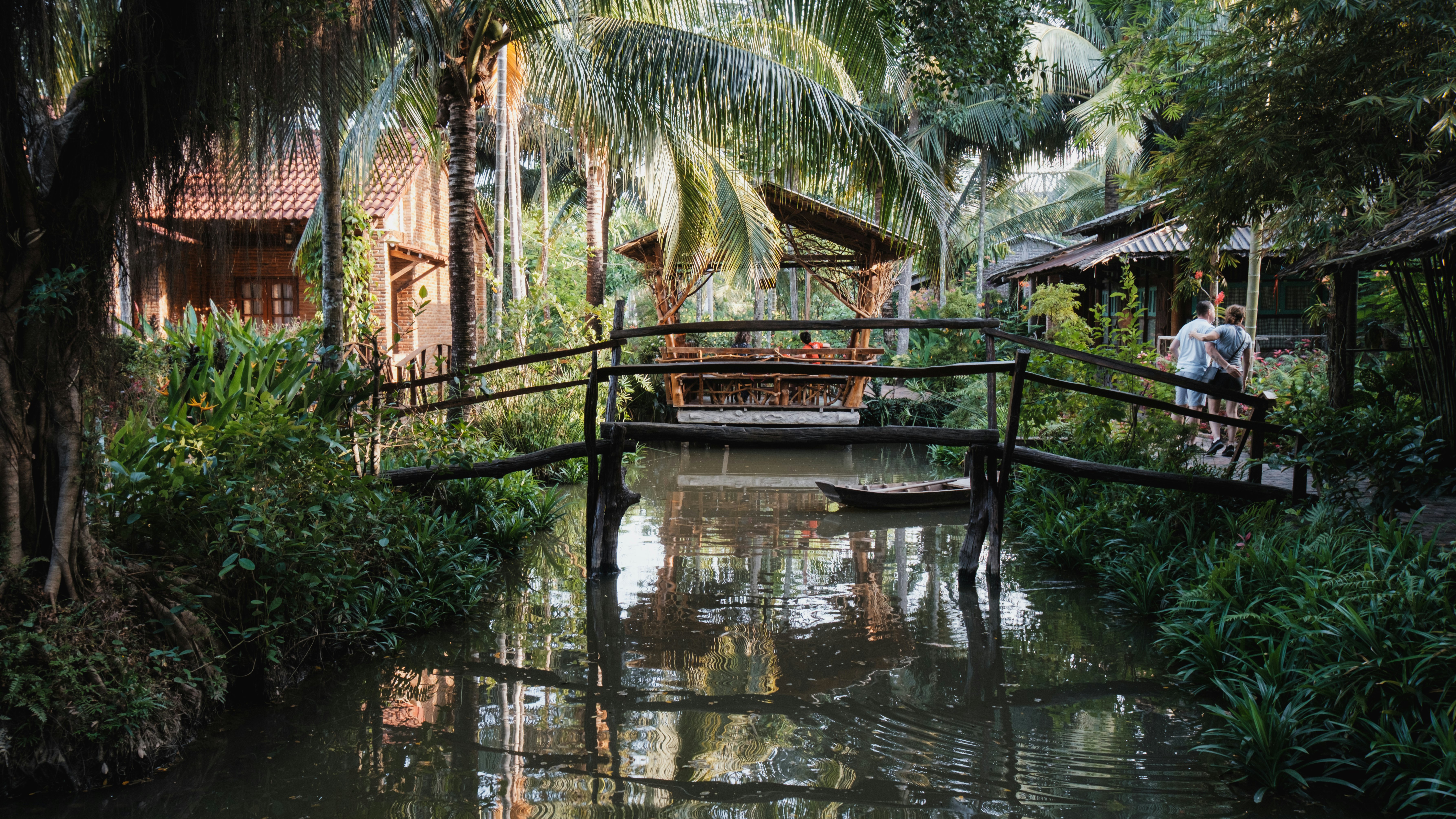 Vam Xang Rustic Home in Can Tho, Vietnam.