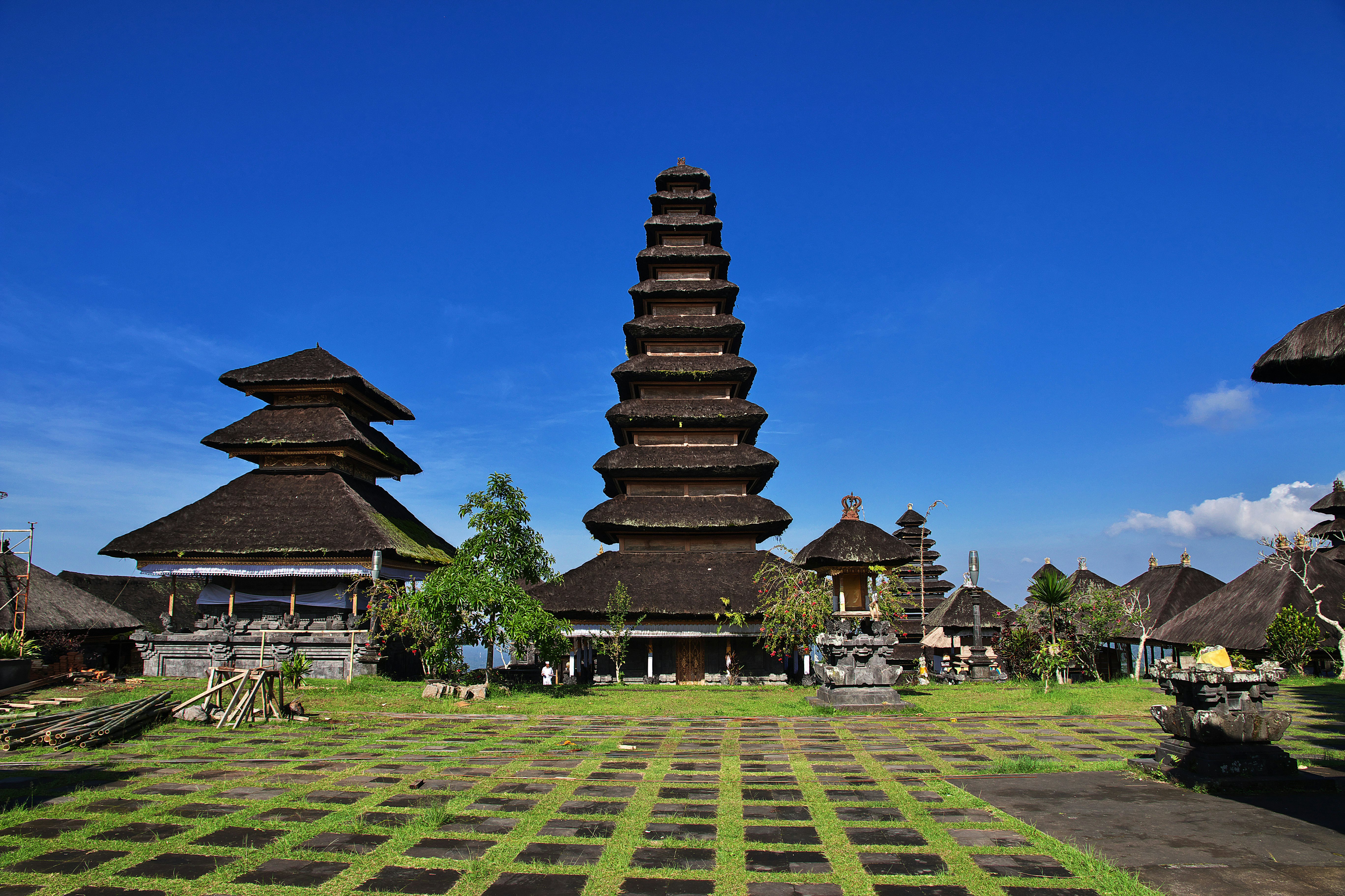 Pura Besakih Temple on Bali island, Indonesia
