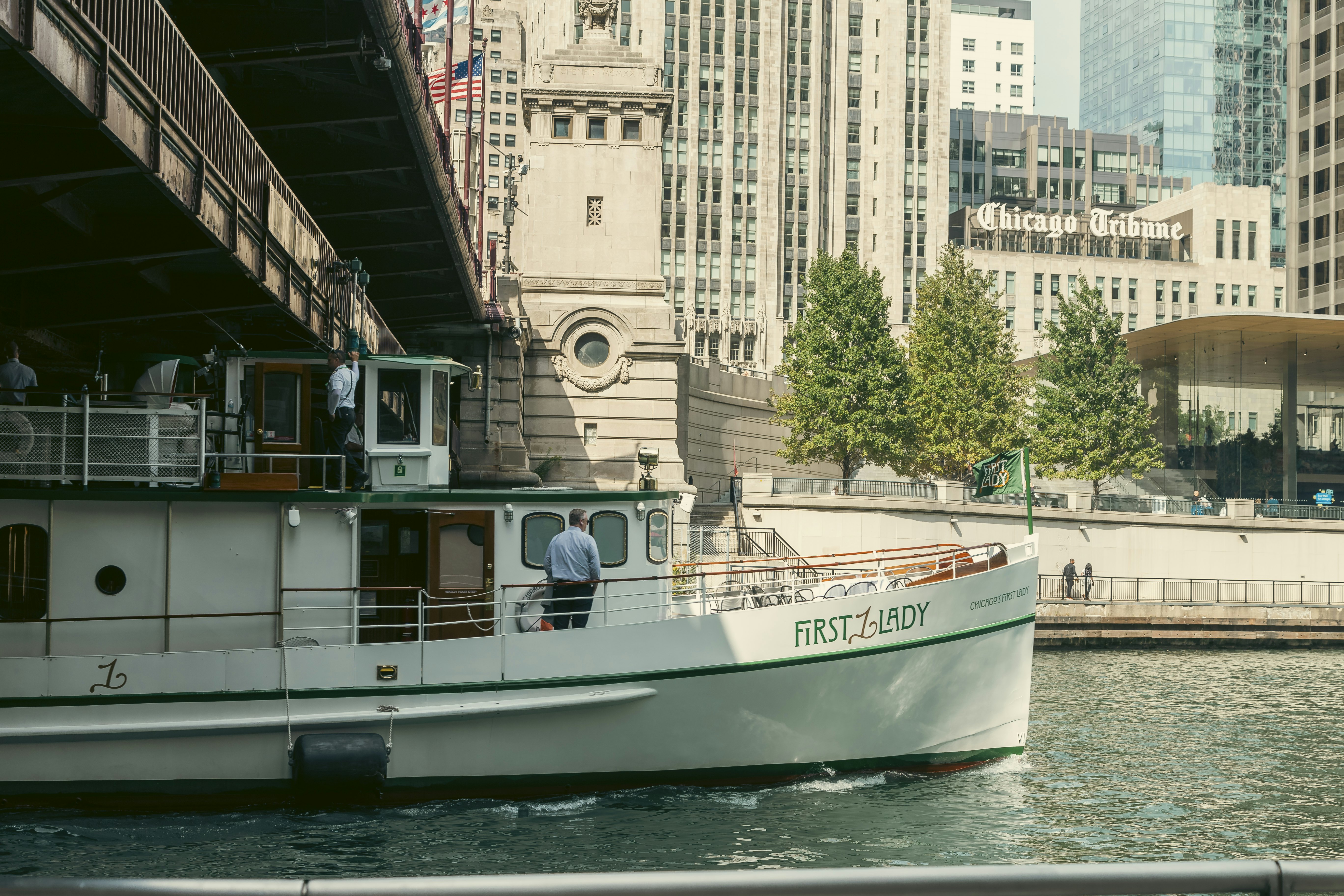 Riverwalk, River North, Chicago Illinois
