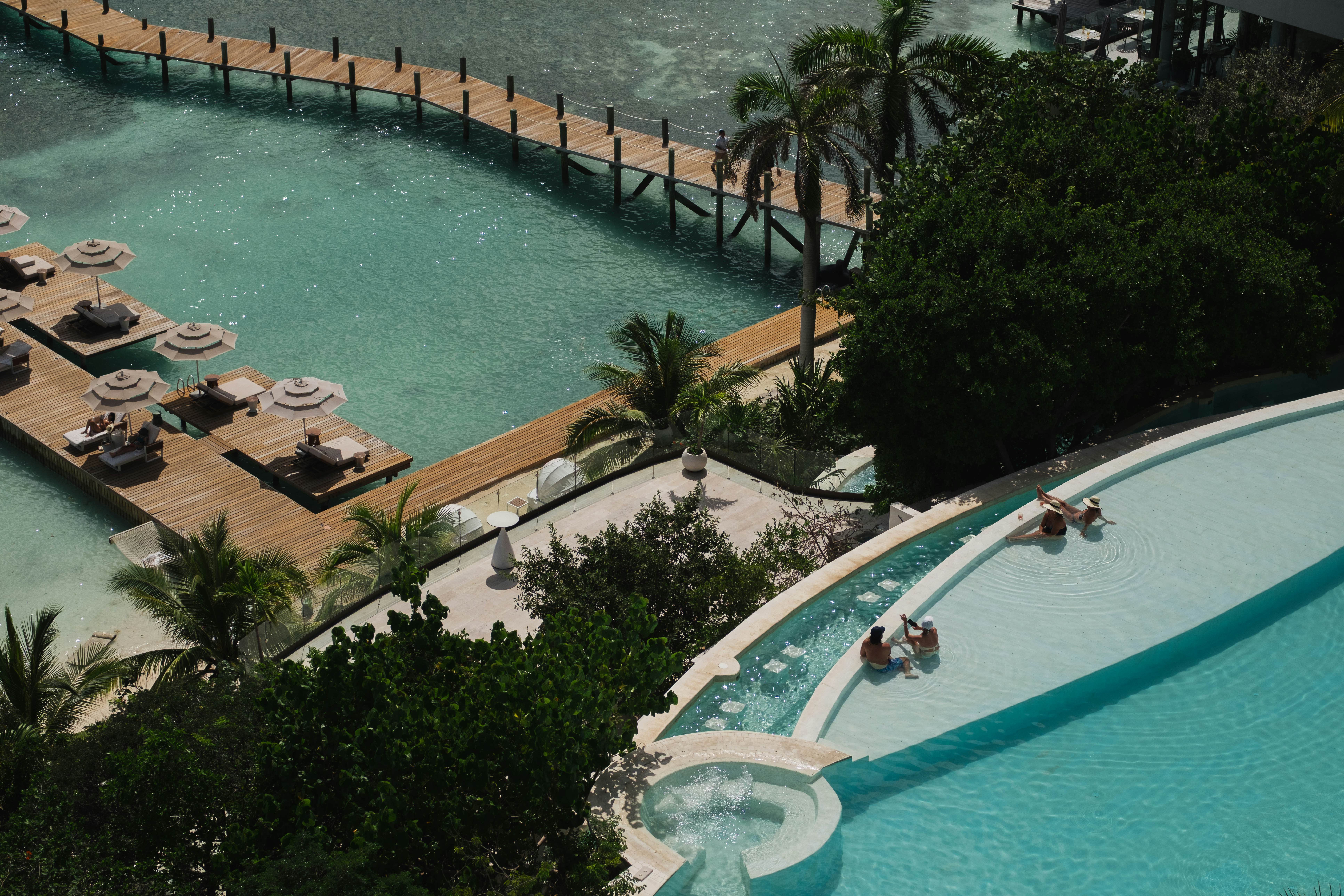 Isla Mujeres, Mexico — July 2025
Infinity pool views at Impression Isla Mujeres by Secrets