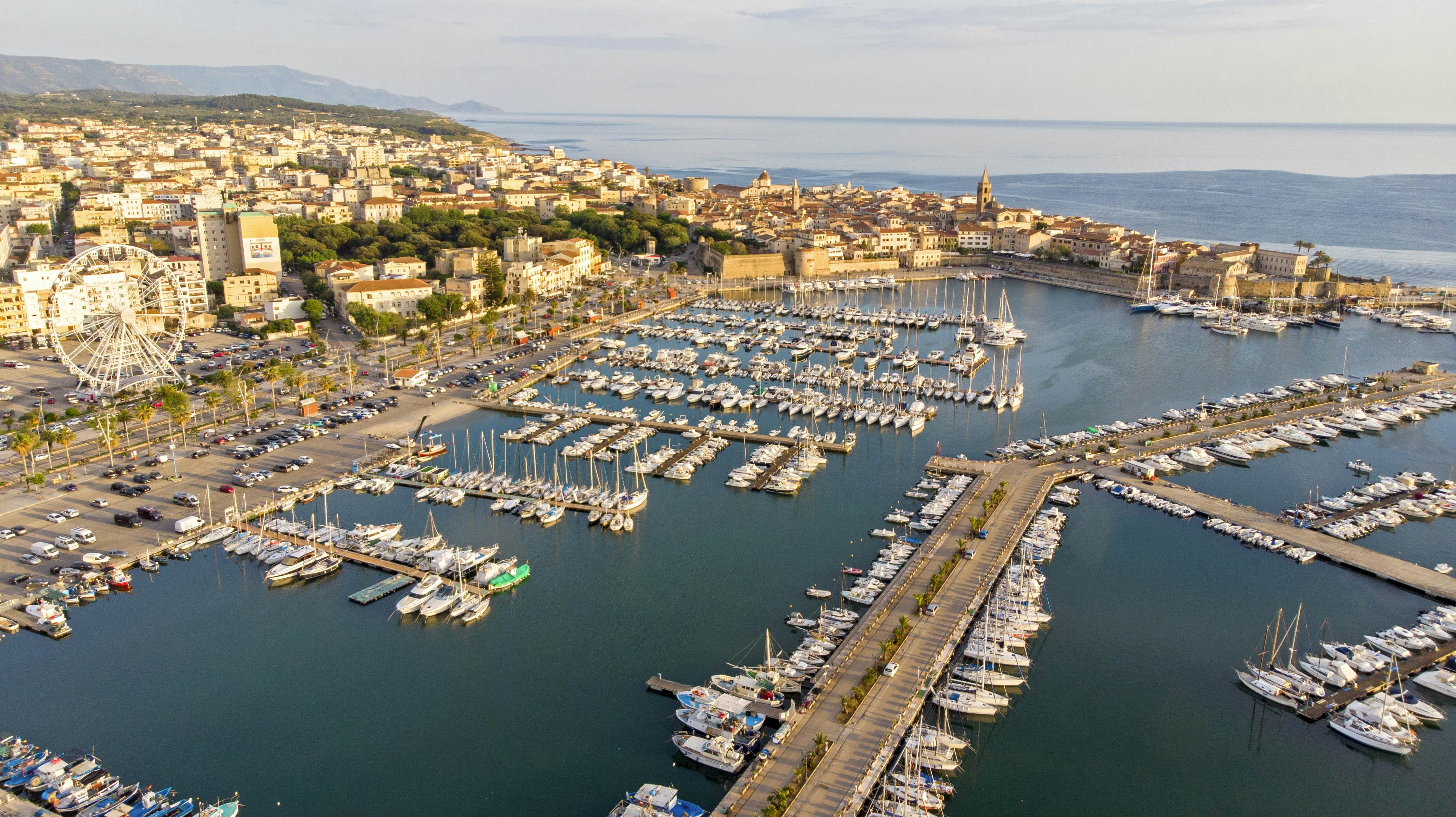 GettyImages-1689087116.jpg
Aerial view of Alghero, city on Sadinia island, Italy