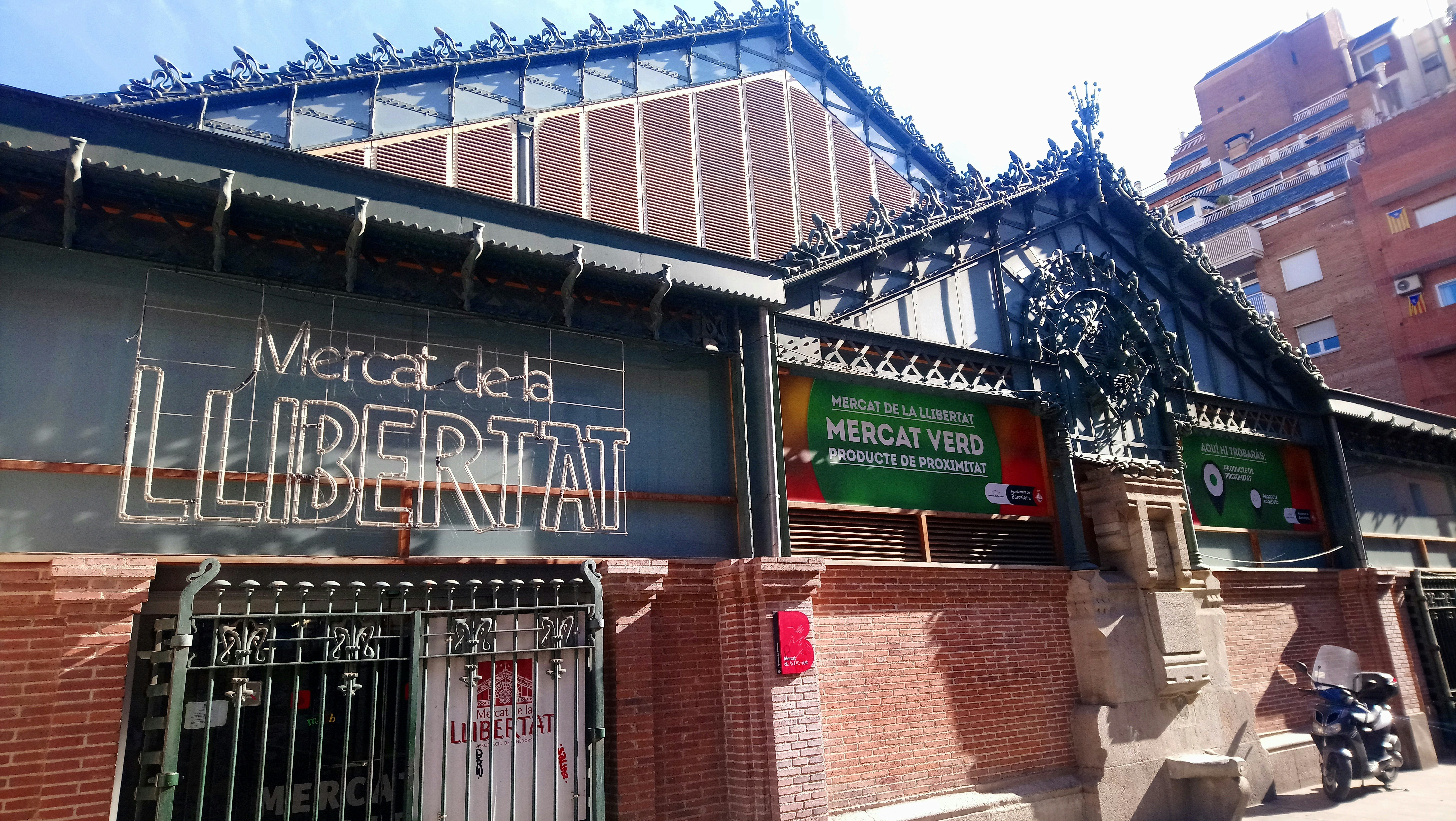Facade of Mercat de la Llibertat