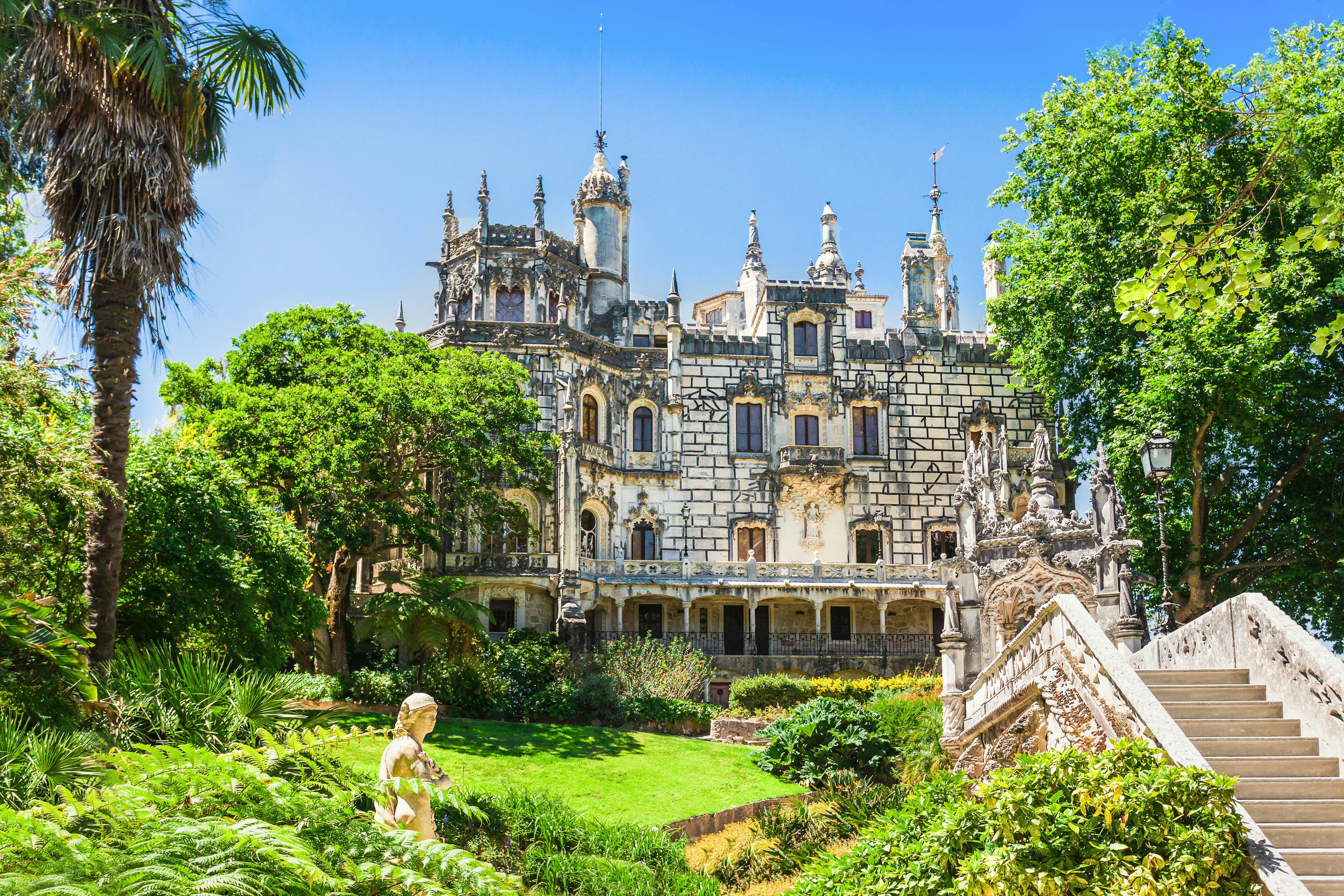 The Regaleira Palace (Quinta da Regaleira), Sintra, Portugal  License Type: media  Download Time: 2022-12-01T23:34:28.000Z  User: mvm_lonelyplanet  Is Editorial: No  purchase_order:   