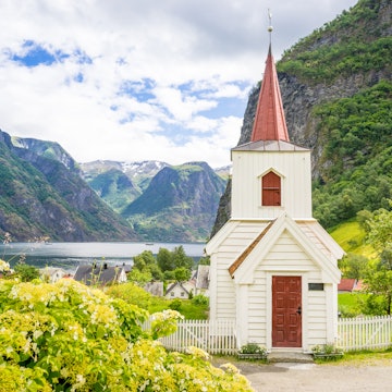 Little Stave Church in Undredal at Aurlandsfjord, Norway License Type: media Download Time: 2023-08-02T16:32:54.000Z User: FergalCo Is Editorial: No purchase_order: