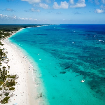 Aerial view of Pescadores beach in Tulum Mexico. North America beach resort, License Type: media, Download Time: 2026-01-15T18:18:47.000Z, User: LP_YKhanna, Editorial: false, purchase_order: 65050 - Digital Destinations and Articles, job: LP, client: App Content, other: Yuvraj Khanna