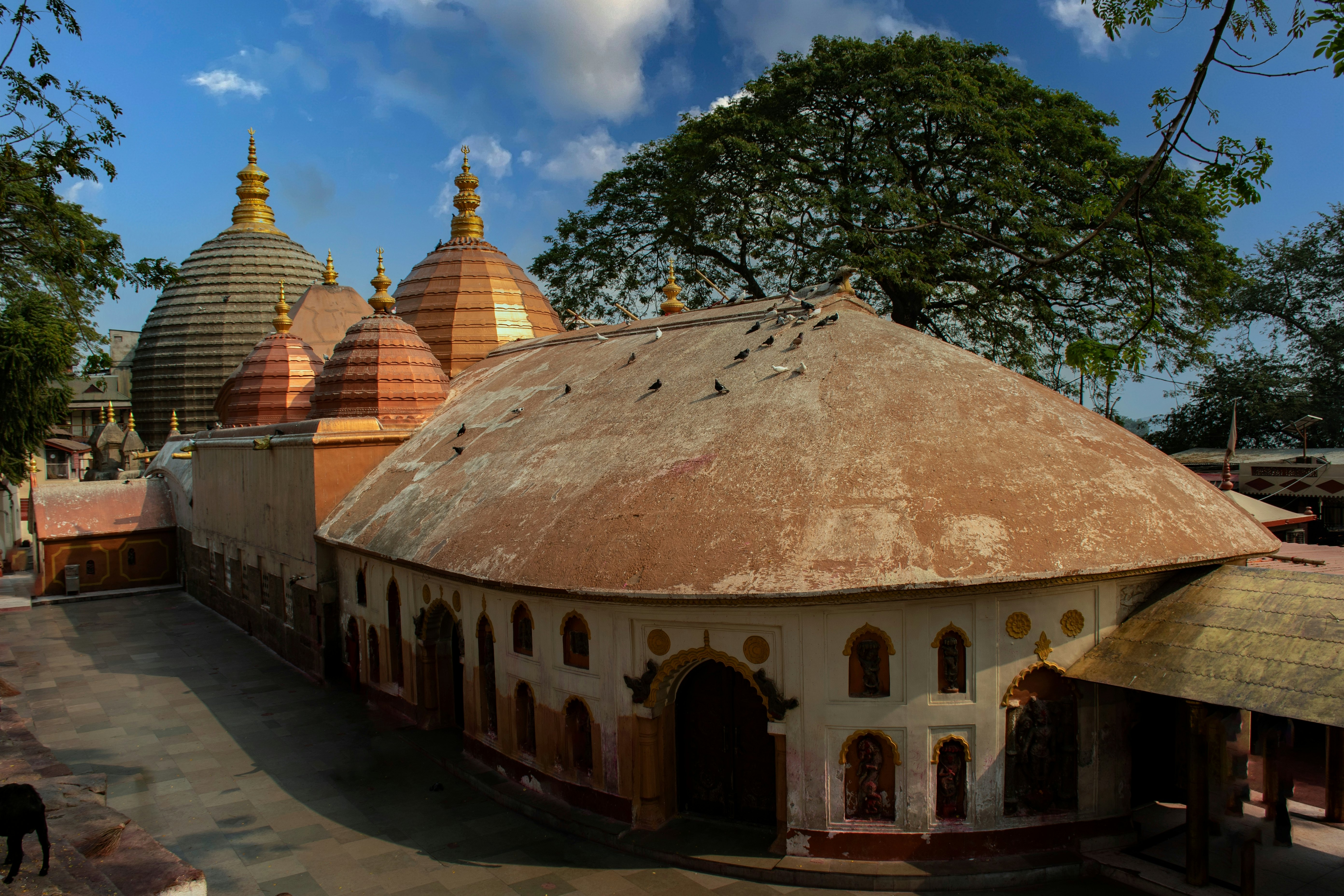 The historic Kamakhya Temple in Guwahati in Assam, India.