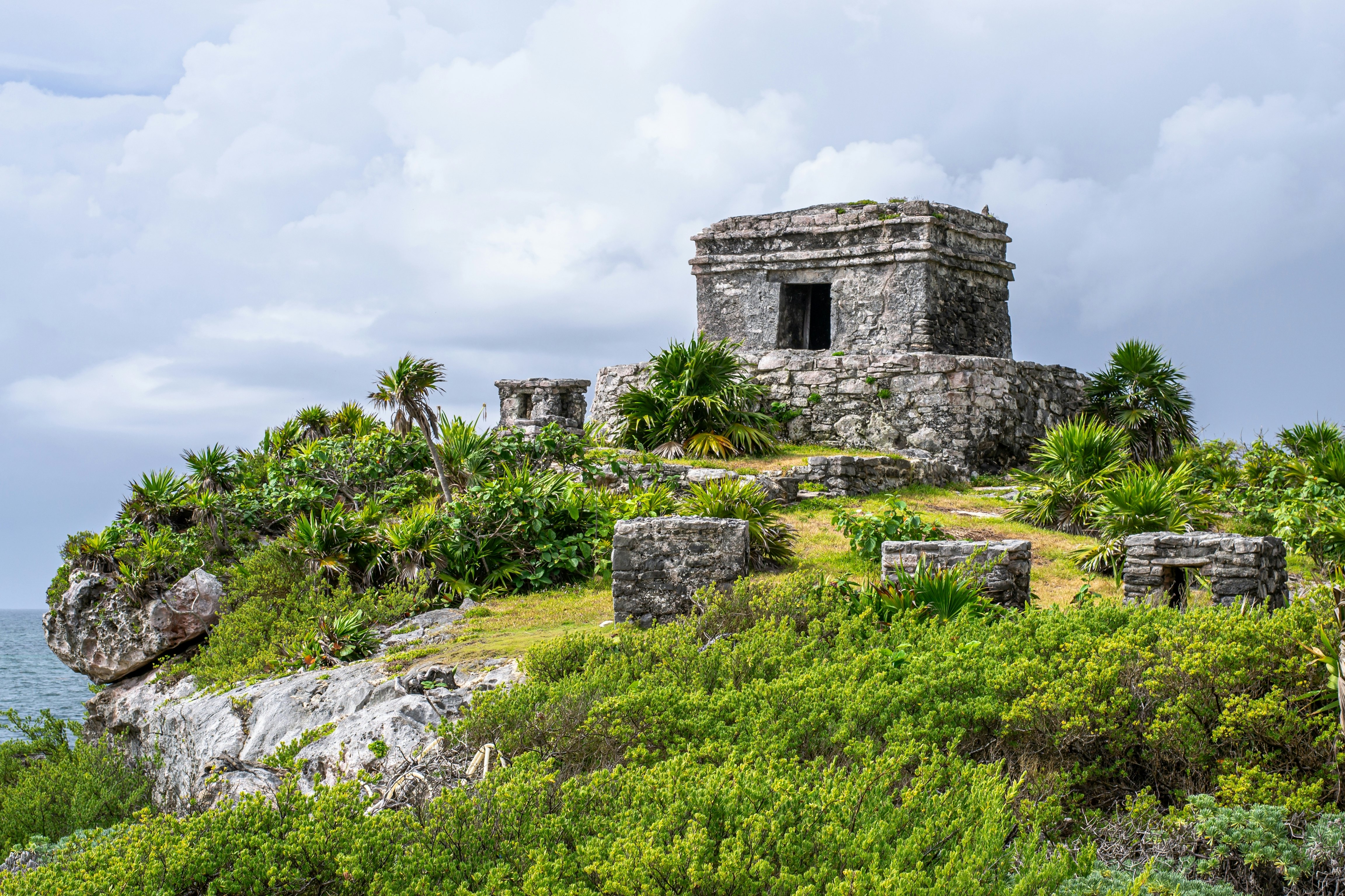 Ruins in Tulum mexico.