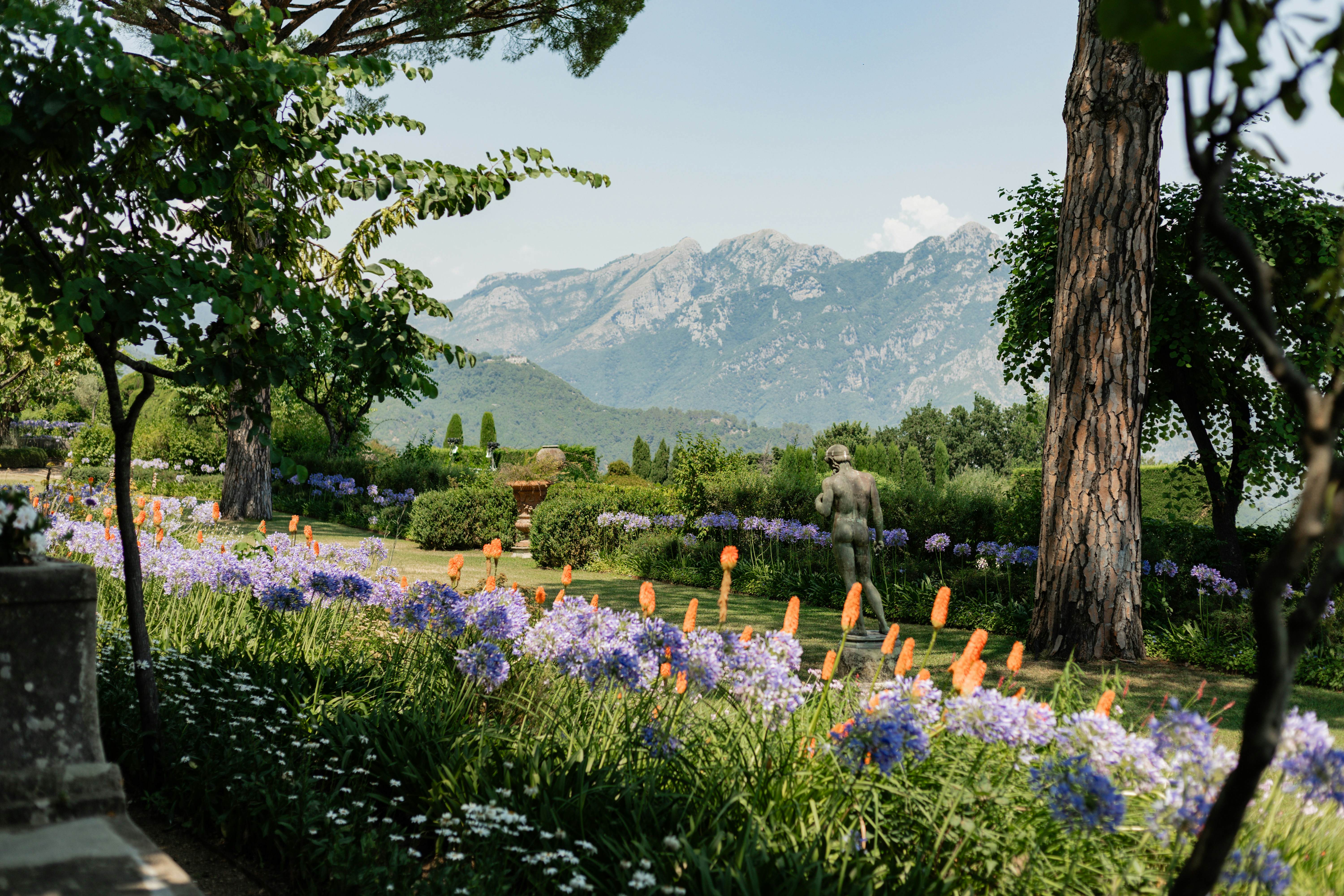 Villa Cimbrone Gardens + Infinity Terrace, Ravello, Italy. July 2025.