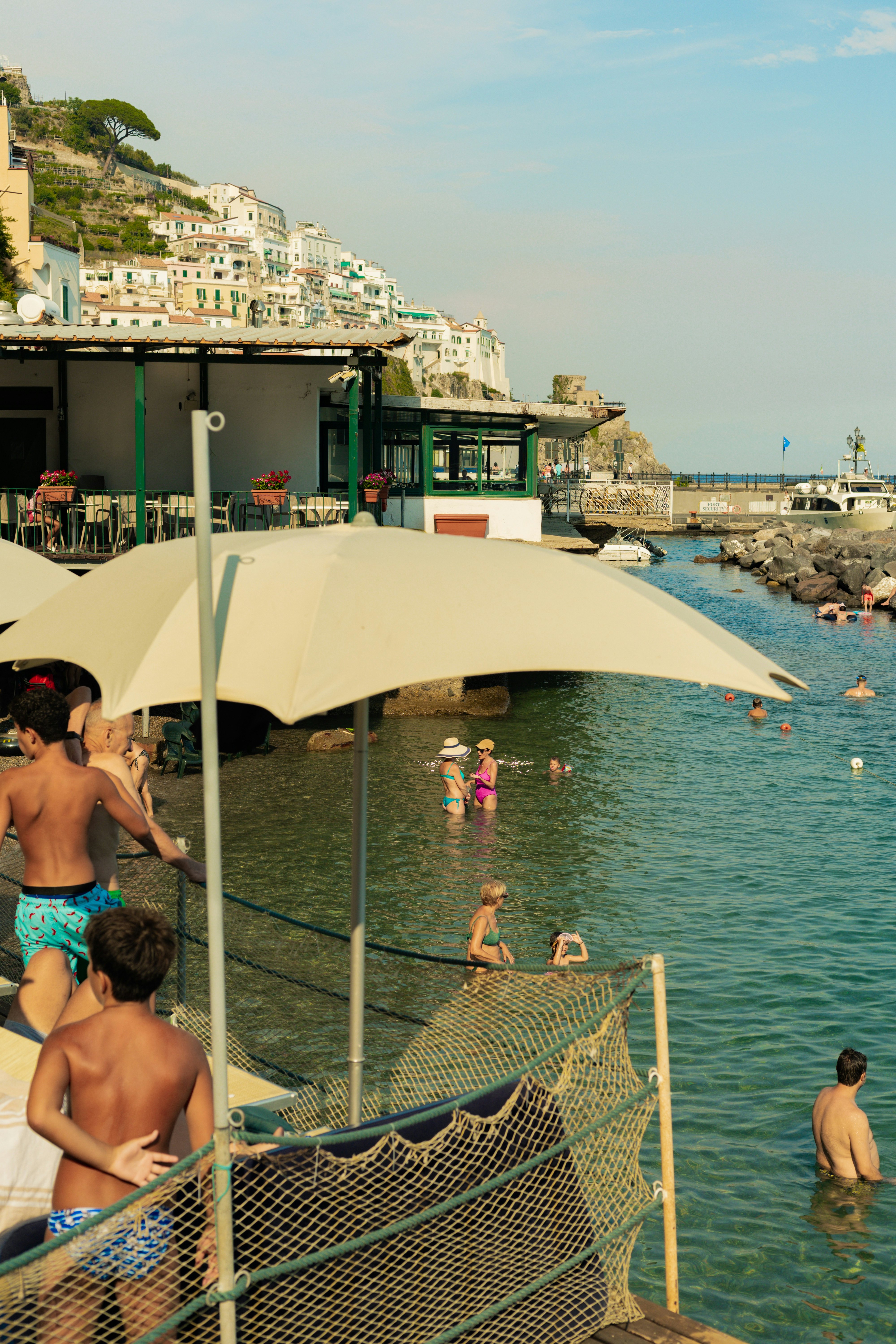 Marina Grande in Amalfi, Italy.