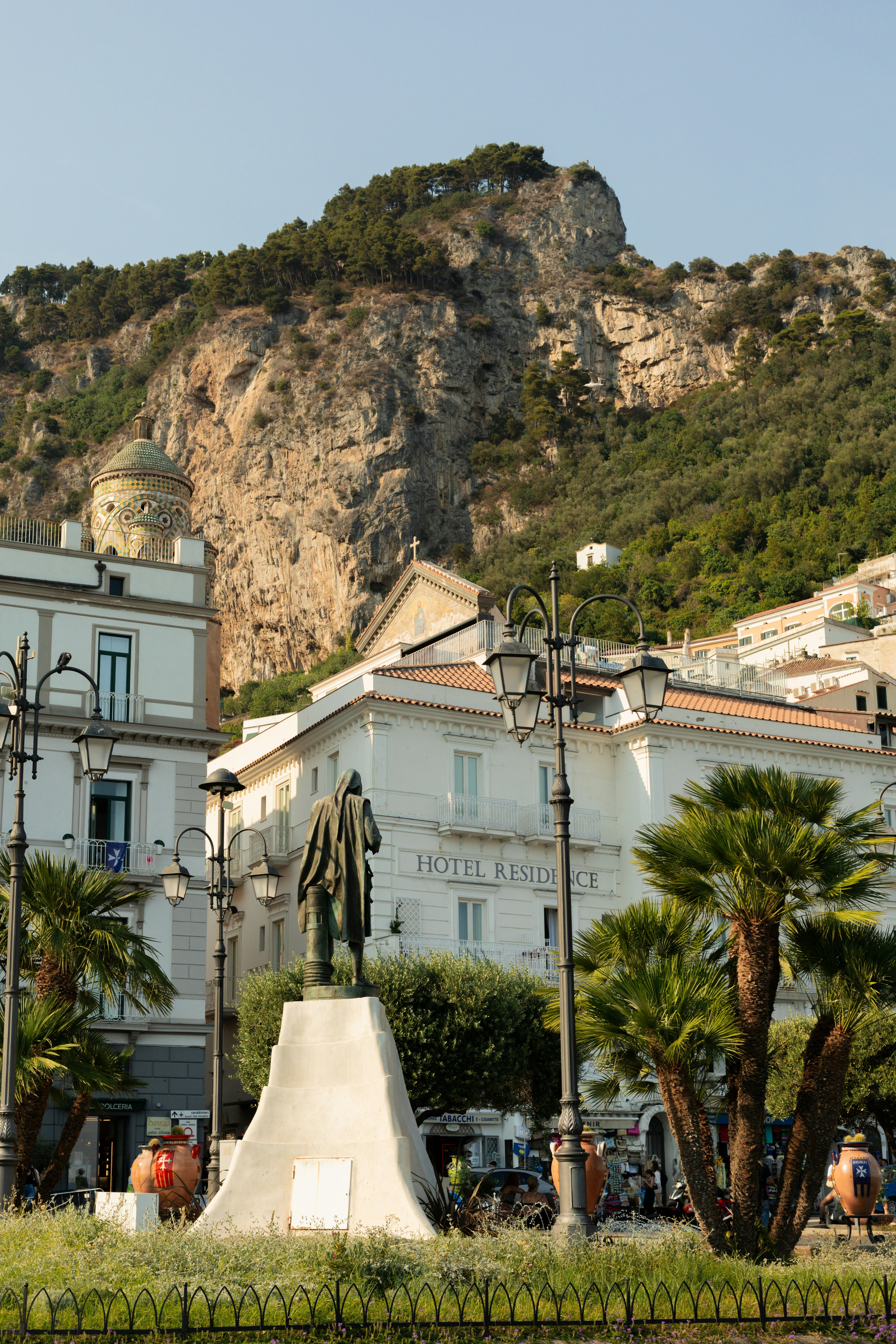 A hotel in Amalfi.