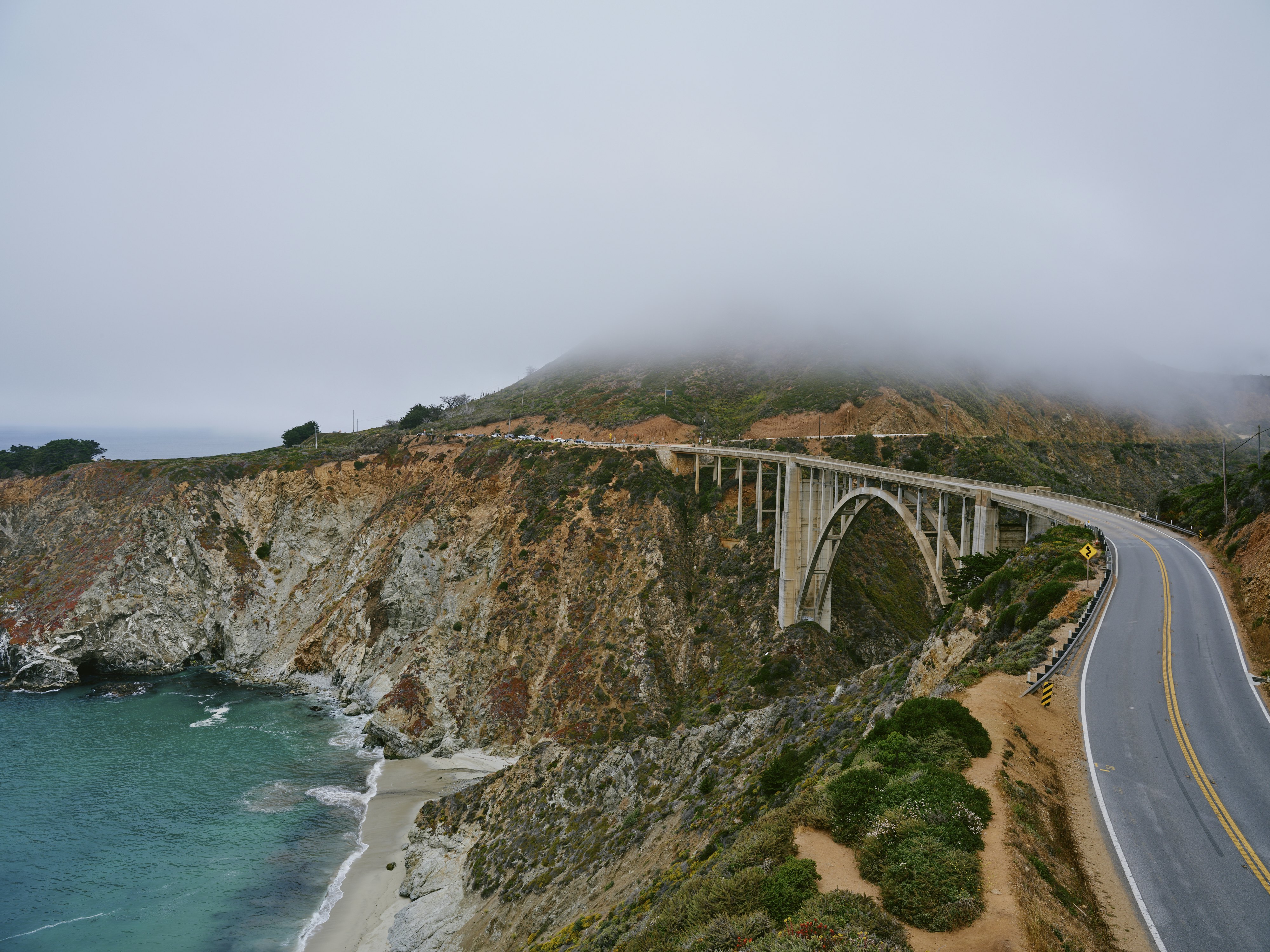 Bixby bridge, Big Sur, California. July 2025.