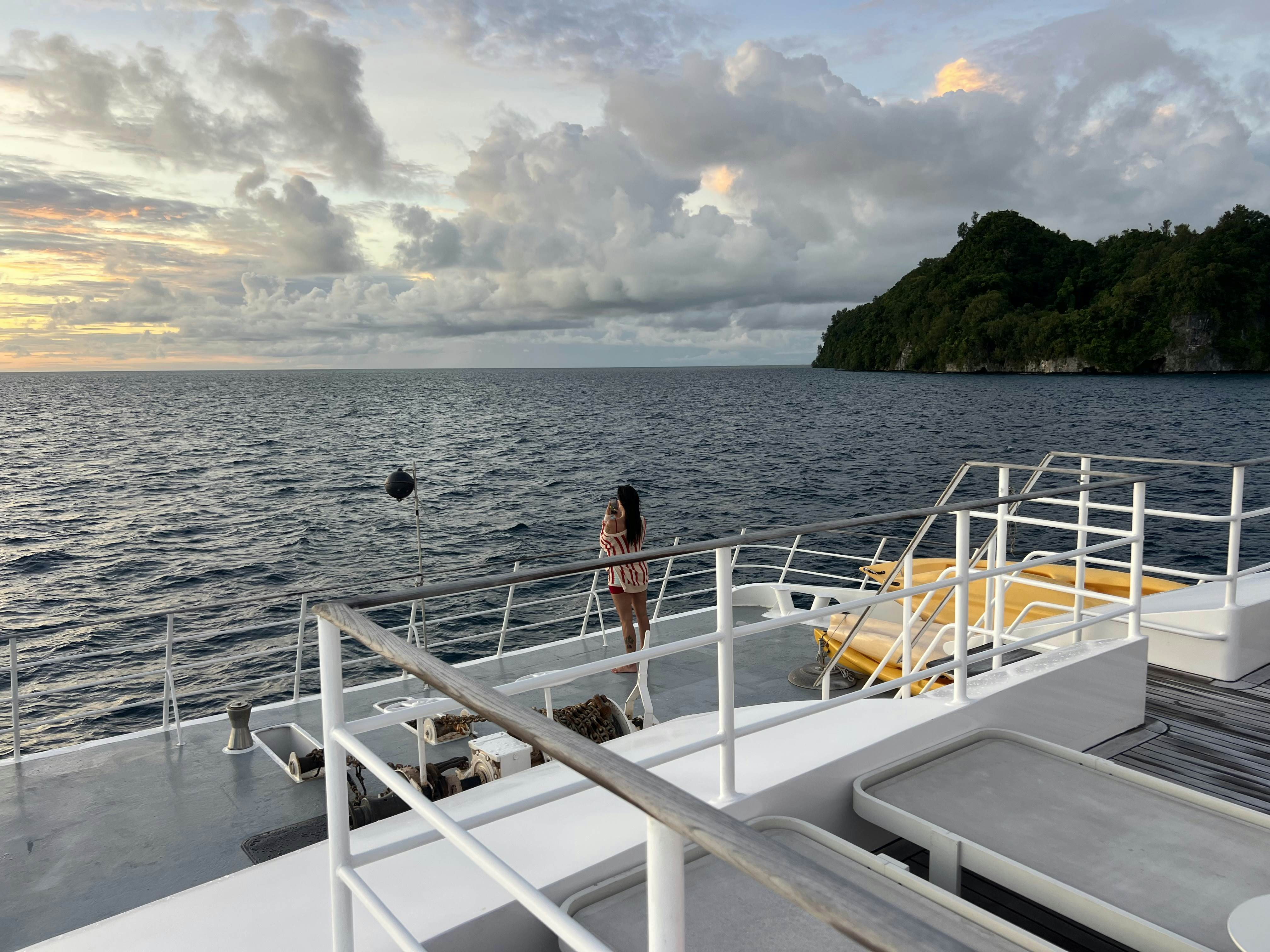 PALAU, DECEMBER 2025. The Four Seasons Explorer.