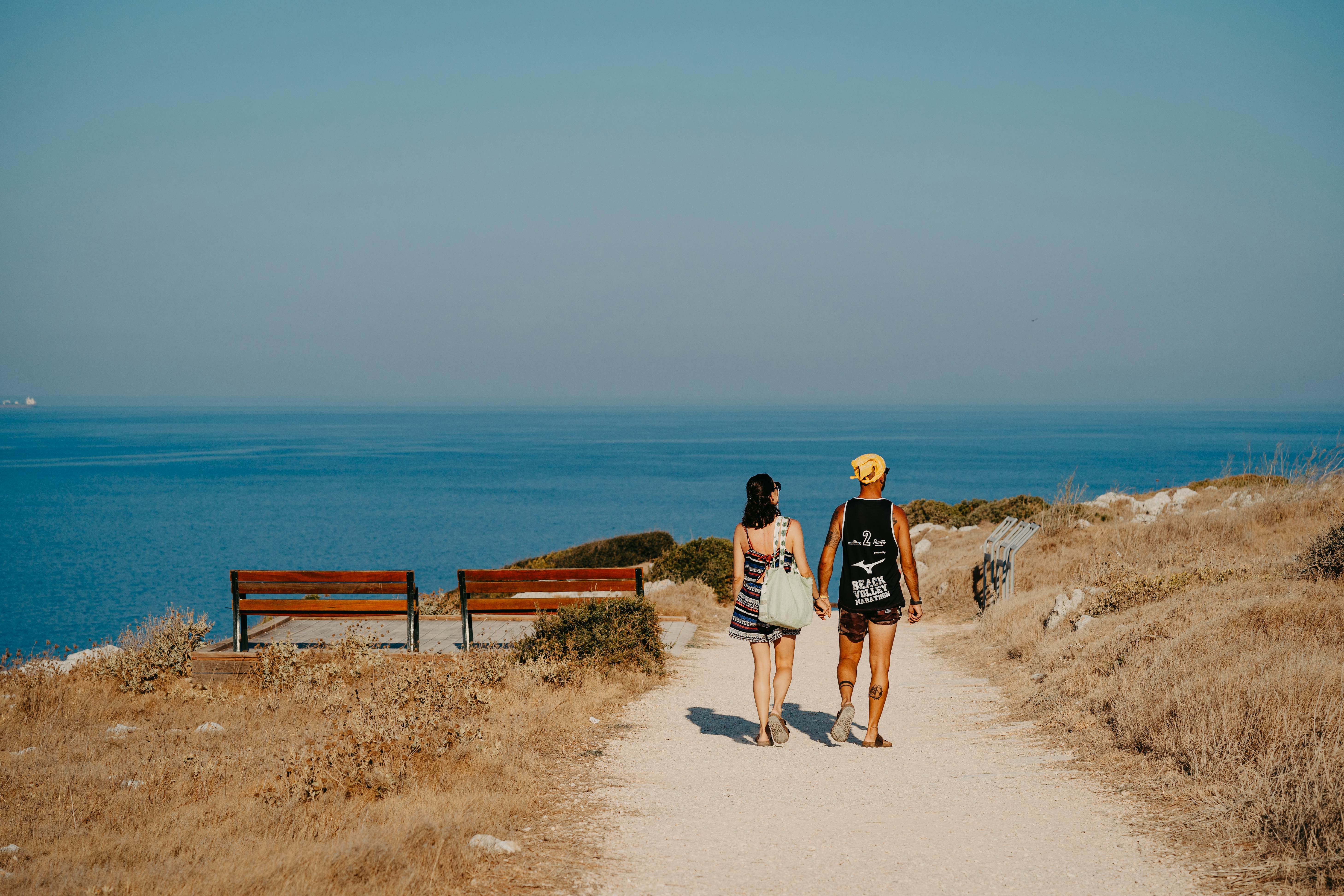 The lighthouse of Punta Palascia is the most easterly point in Italy. It is located in Otranto and is the place where on New Year’s Eve many tourists and locals are waiting to see rise "L'Alba dei Popoli" (The dawn of the people) the first sunrise in Italy of the new year. 
There is a path that you can walk until you reach the lighthouse. You can make a trail down to the lighthouse and then go up.
August 2024: Lecce, Puglia, Italy