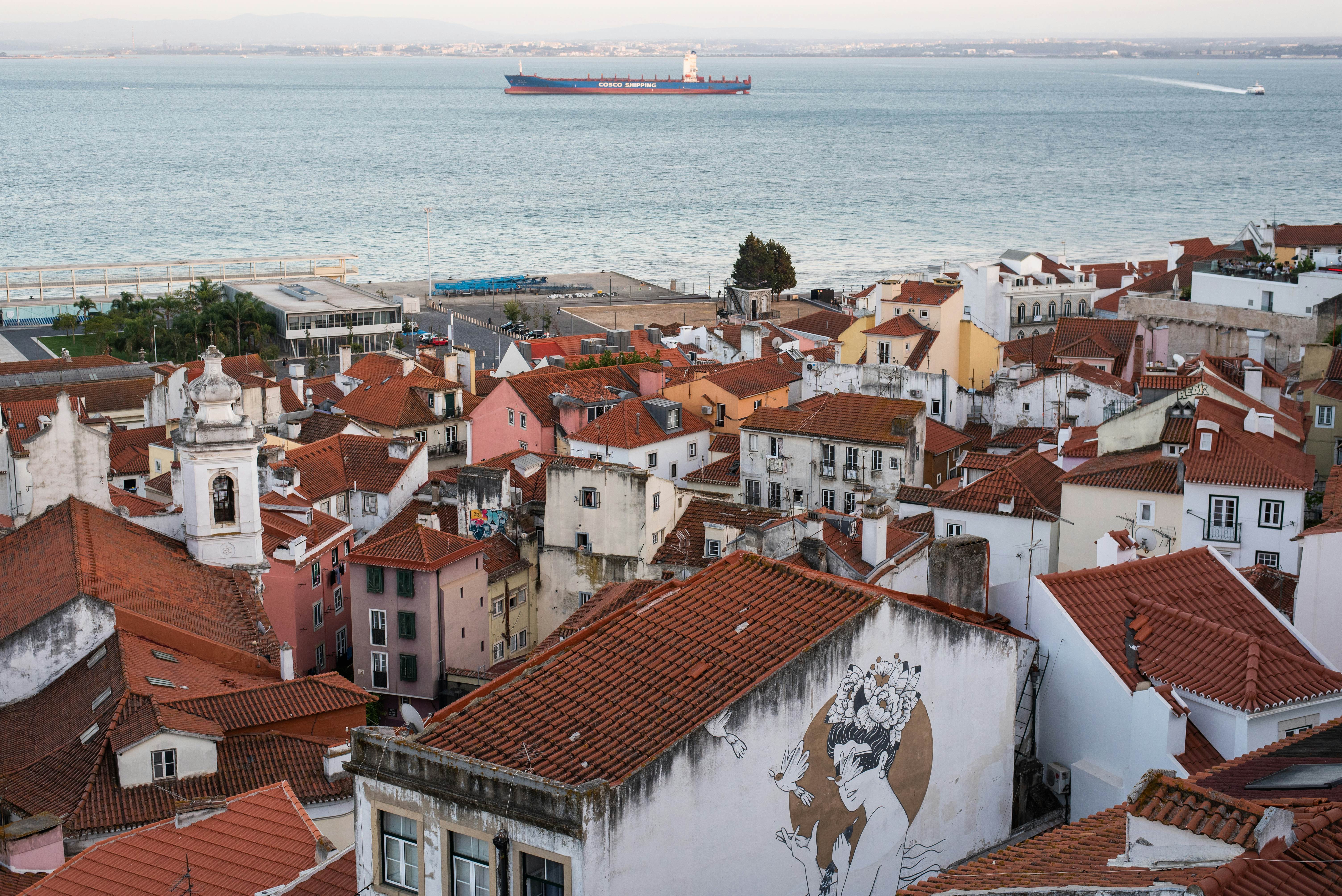 The Alfama neighborhood of Lisbon
