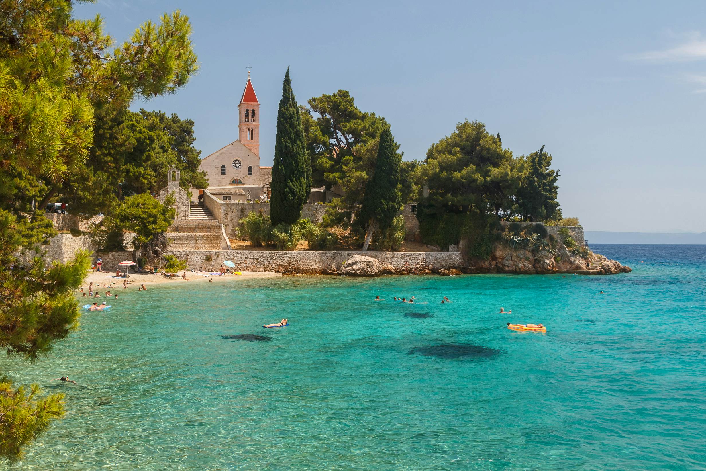 Dominical convent near the beach in the town of Bol on Brac island, Croatia  License Type: media  Download Time: 2023-10-23T17:28:20.000Z  User: BBuckner_lonelyplanet  Is Editorial: No  purchase_order:   