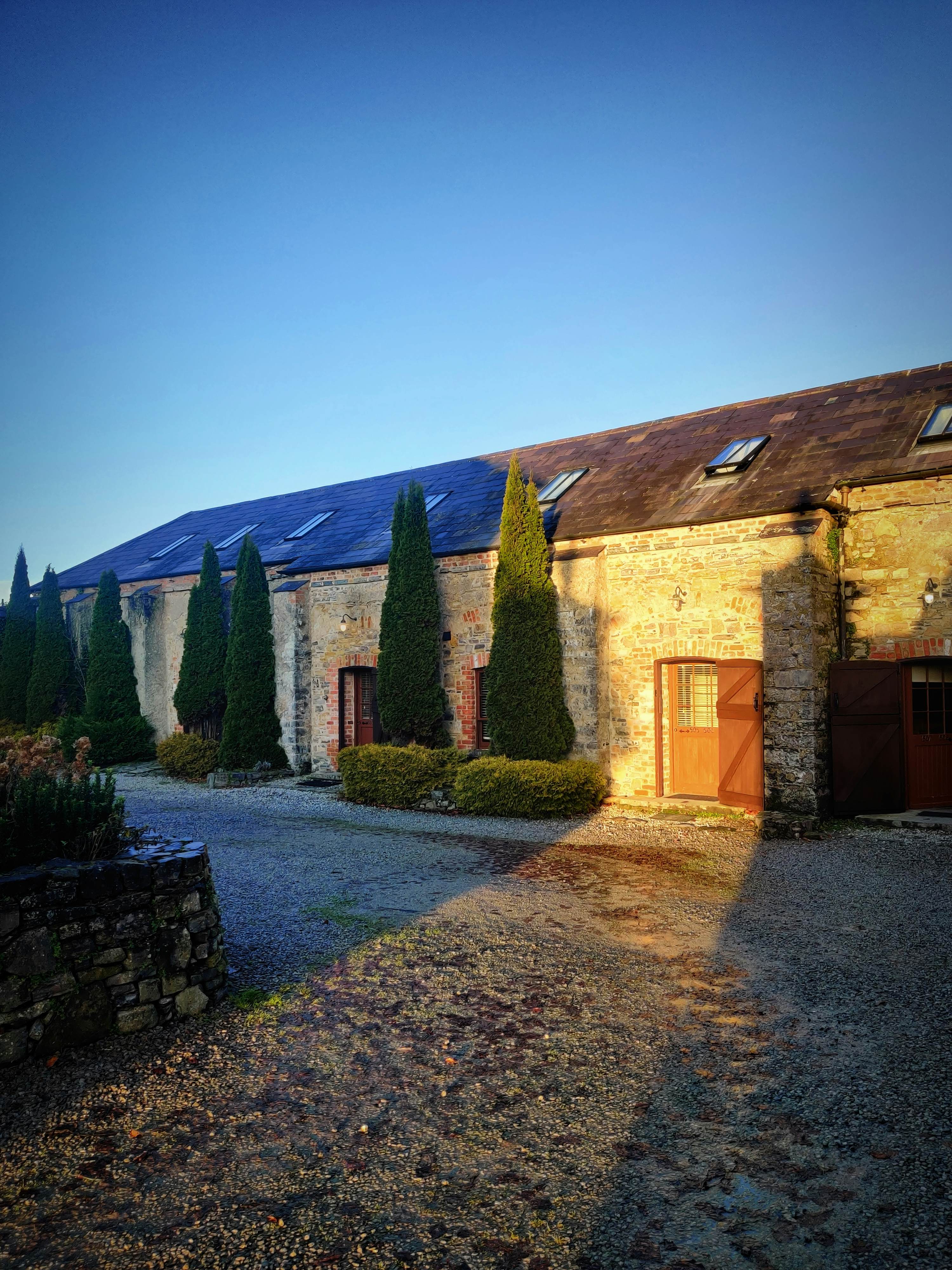 The Stables at Bellinter House in County Meath, Ireland.