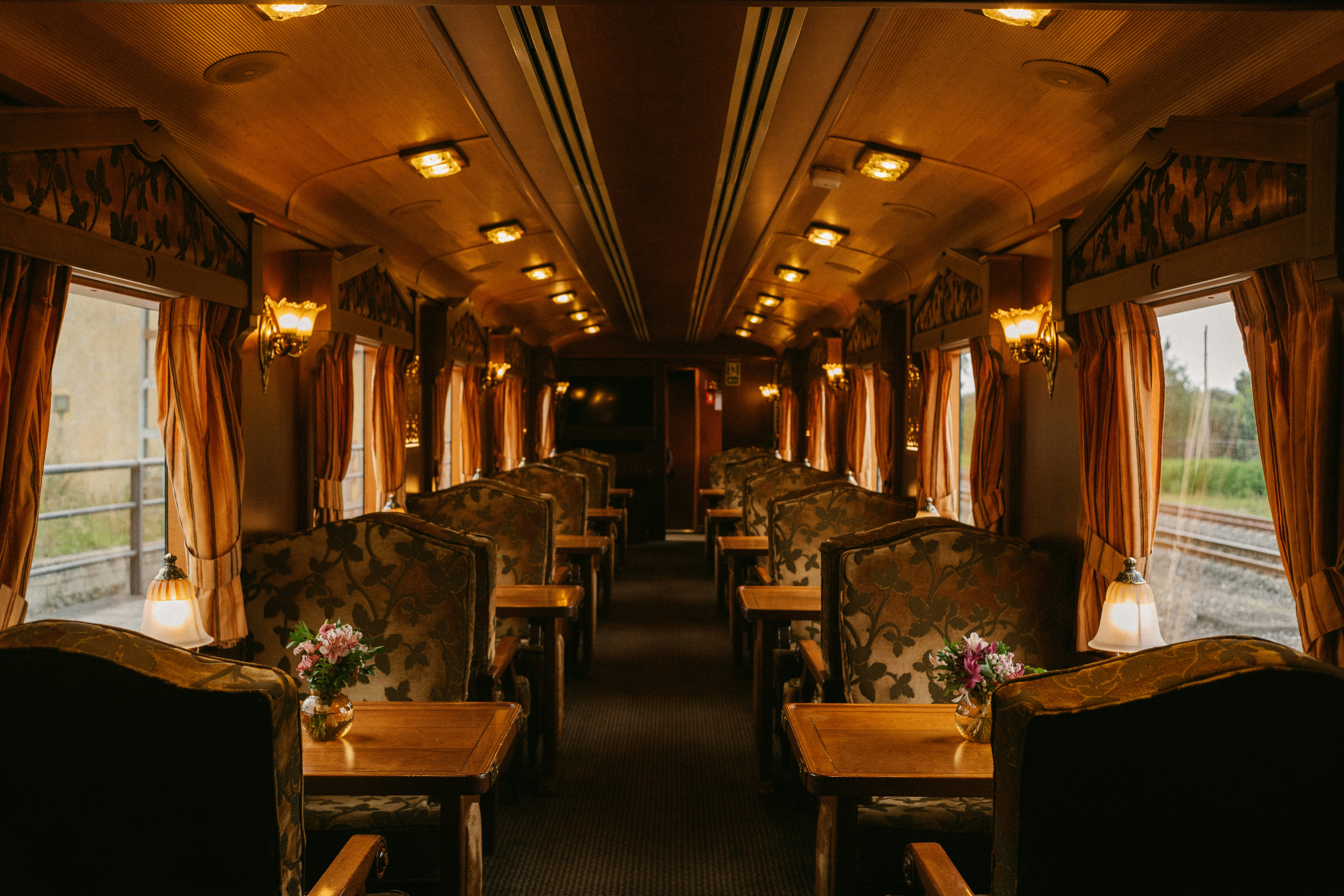 06/11/2024 Cabezón de la Sal, SPAIN: The Transcantabrico dining car.
Spain Marketing 1379722