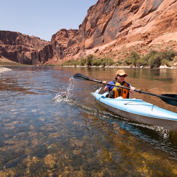 Kayaking the Colorado River (Between Lees Ferry and Glen Canyon Dam), License Type: media, Download Time: 2025-04-04T13:49:35.000Z, User: rhylton_redventures, Editorial: false, purchase_order: 65050 - Digital Destinations and Articles, job: Lonely Planet, client: web WIP, other: Rhianydd Hylton