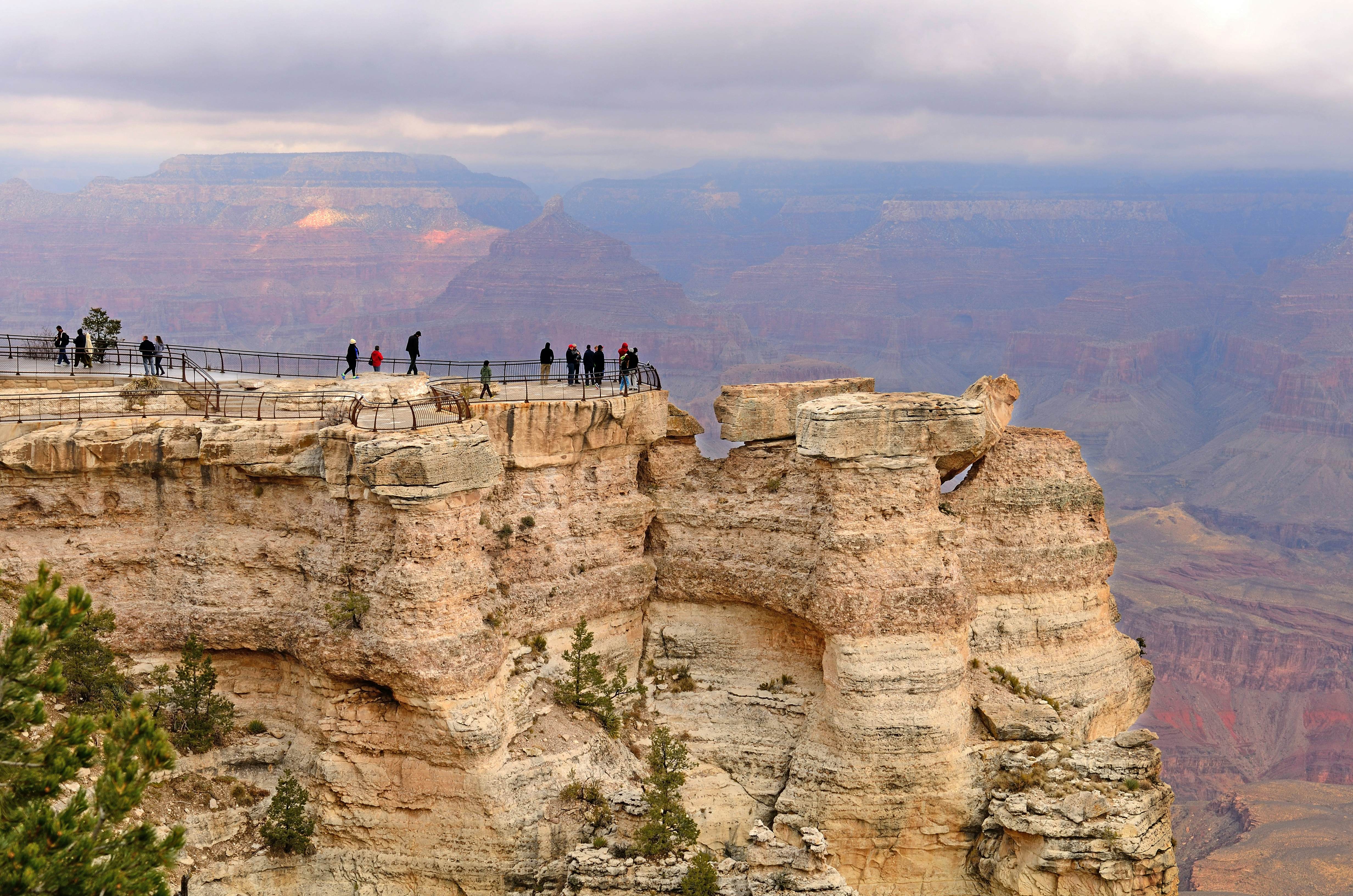 Images of the canyon from the visitor center at the south rim of Grand Canyon National Park, License Type: media, Download Time: 2025-09-16T17:29:21.000Z, User: meg3348277, Editorial: false, purchase_order: 56530 - Guidebooks, job: Global Publishing-WIP, client: Lonely Planet 'USA 13', other: Megan Cassidy
