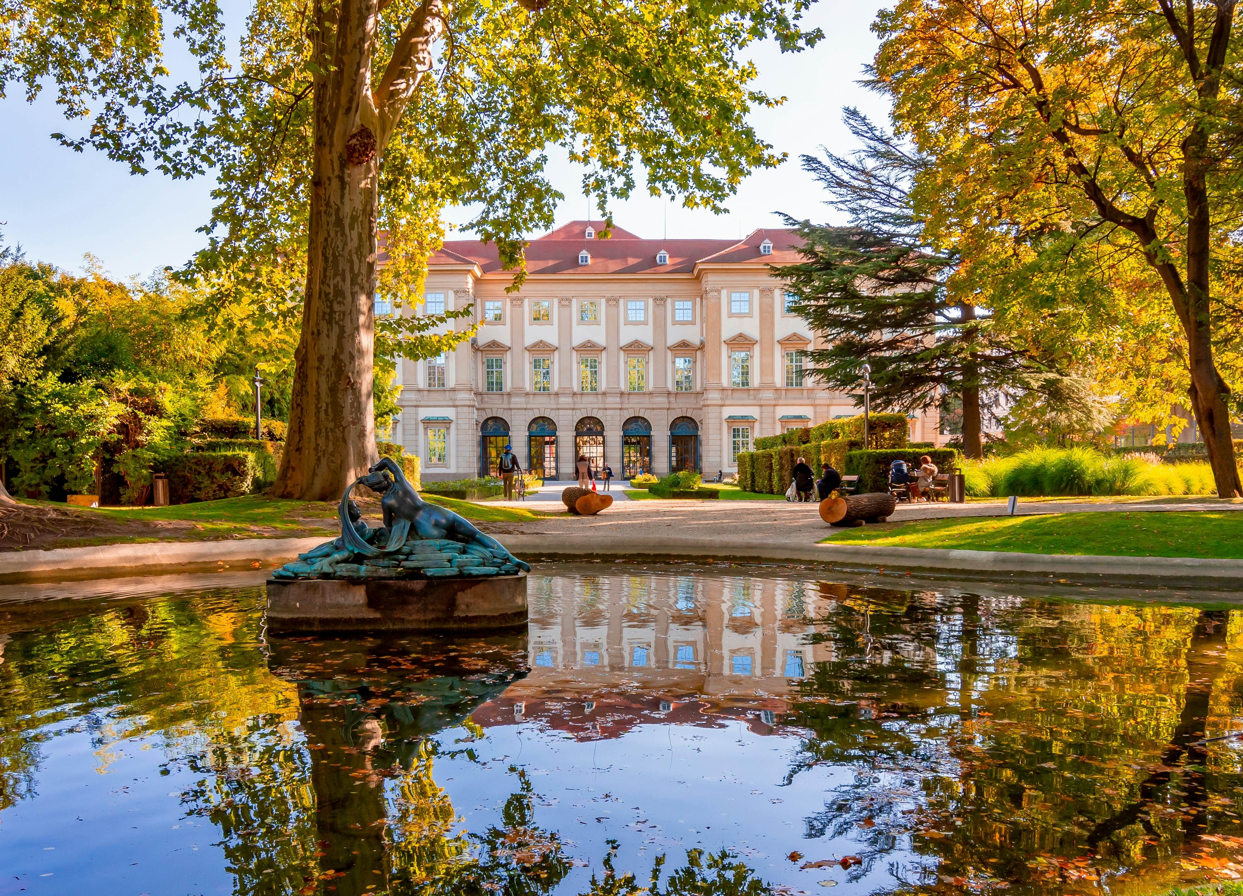 Liechtenstein City palace and gardens in autumn, Vienna, Austria, License Type: media, Download Time: 2025-12-01T15:58:19.000Z, User: LP_LHorst, Editorial: false, purchase_order: 56530 - Guidebooks, job: Design/Photo, client: Lonely Planet pocket travel guide to Vienna, print, other: Lyn Horst