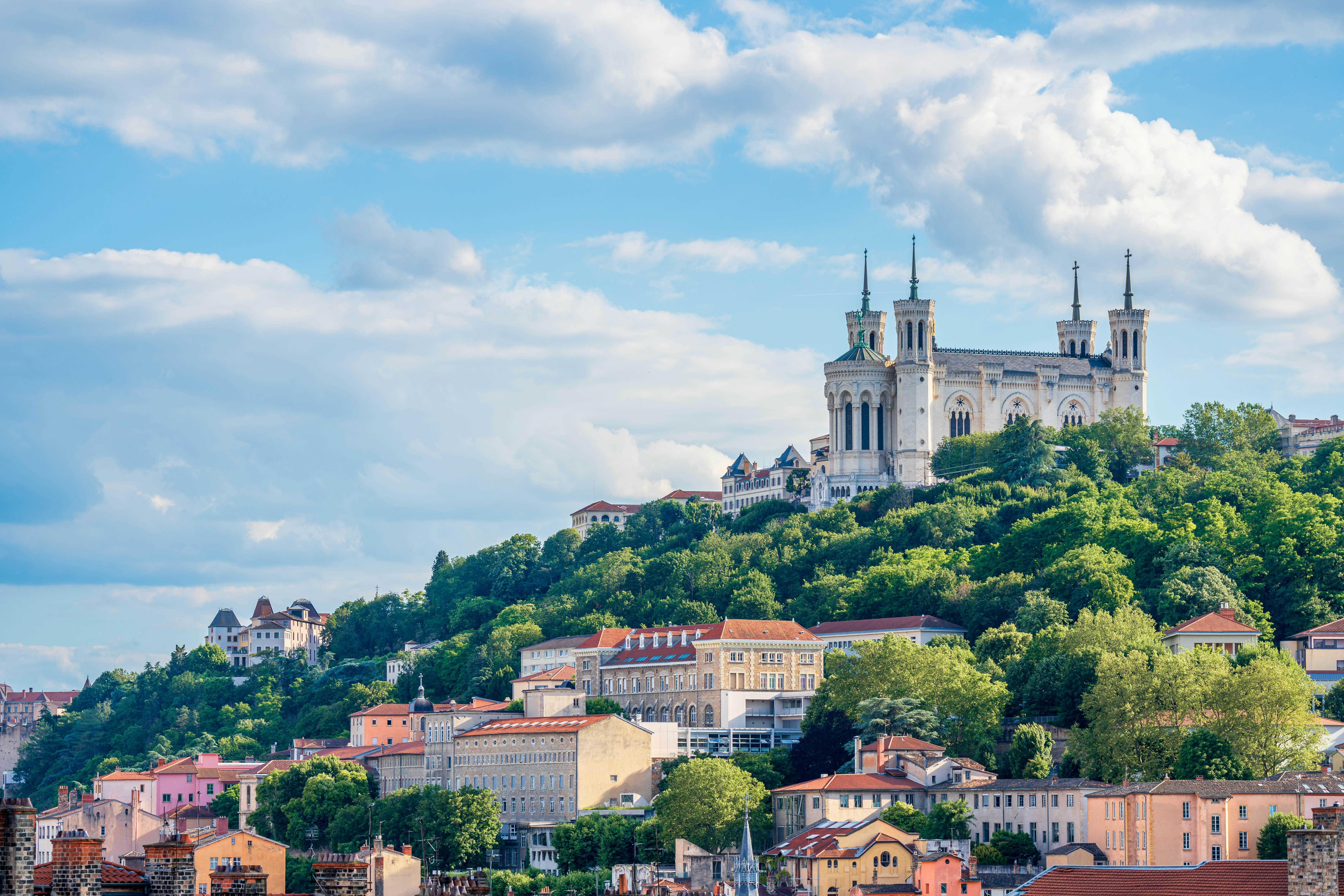 Basilica of Notre Dame of Fourvière, Landmark in Lyon, France, License Type: media, Download Time: 2025-12-21T05:35:10.000Z, User: LP_YKhanna, Editorial: false, purchase_order: 65050 - Digital Destinations and Articles, job: LP, client: App Content, other: Yuvraj Khanna