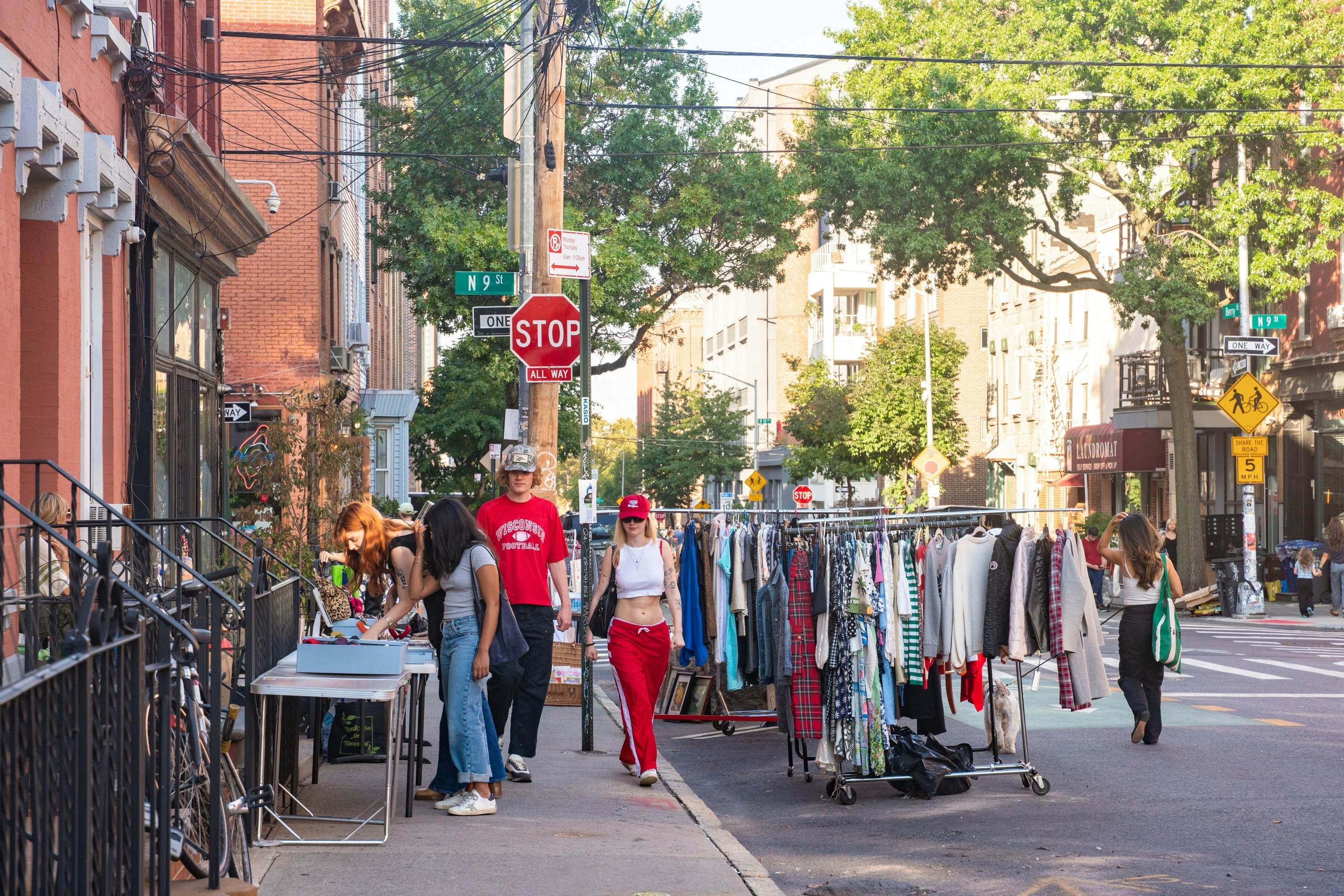 Brooklyn, New York City - October 4, 2025:  Street scene from trendy Williamsburg Brooklyn with people and shops. , License Type: media, Download Time: 2026-02-18T16:12:53.000Z, User: adouglaslott59, Editorial: true, purchase_order: 65050 - Digital Destinations and Articles, job: Online editorial, client: Williamsburg guide update, other: Ann Douglas Lott