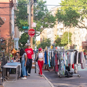 Brooklyn, New York City - October 4, 2025: Street scene from trendy Williamsburg Brooklyn with people and shops. , License Type: media, Download Time: 2026-02-18T16:12:53.000Z, User: adouglaslott59, Editorial: true, purchase_order: 65050 - Digital Destinations and Articles, job: Online editorial, client: Williamsburg guide update, other: Ann Douglas Lott