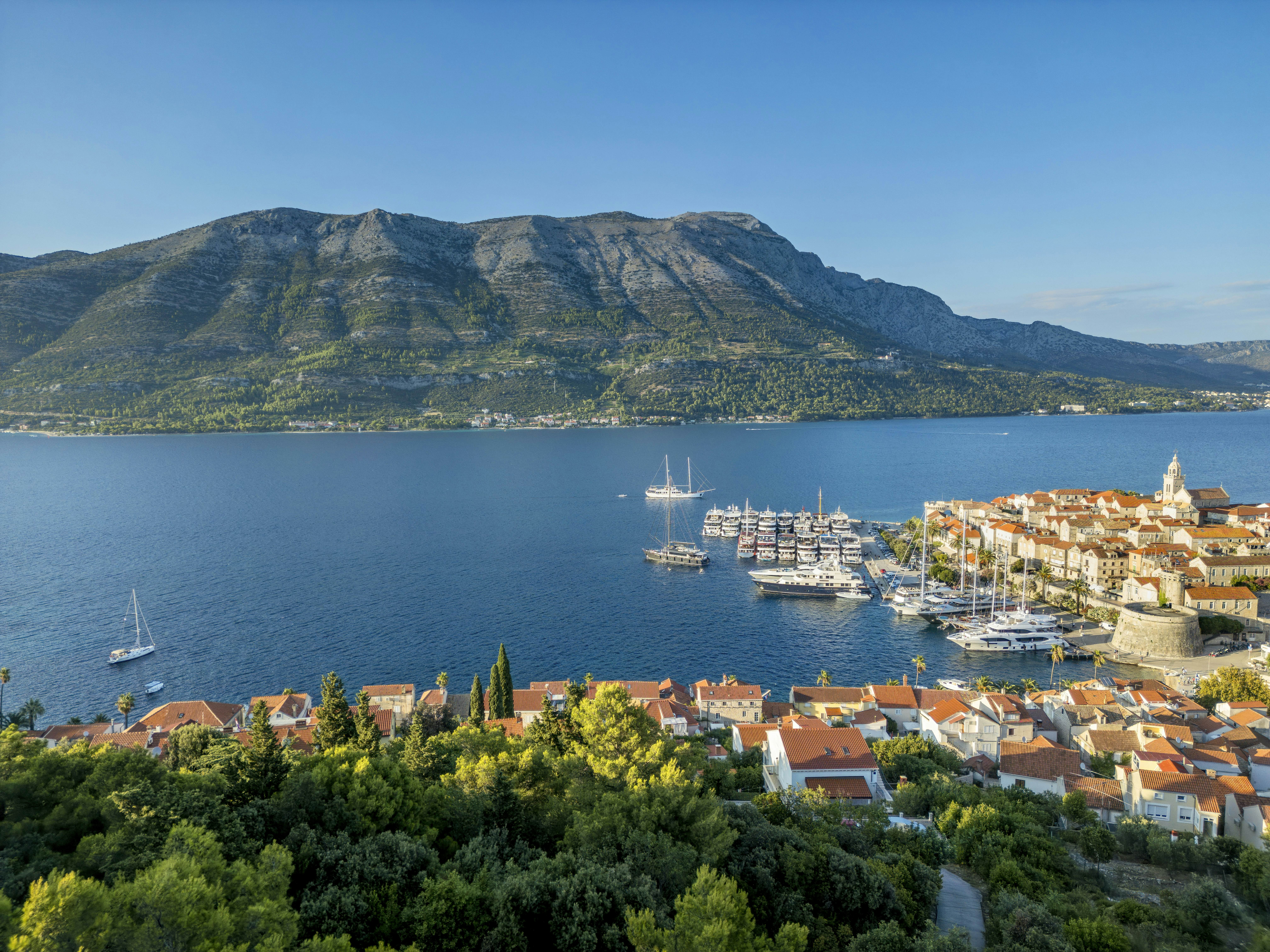GettyImages-2174252787.jpg
Aerial view of Korcula city in the island of Korcula, Croatia