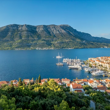 GettyImages-2174252787.jpg
Aerial view of Korcula city in the island of Korcula, Croatia