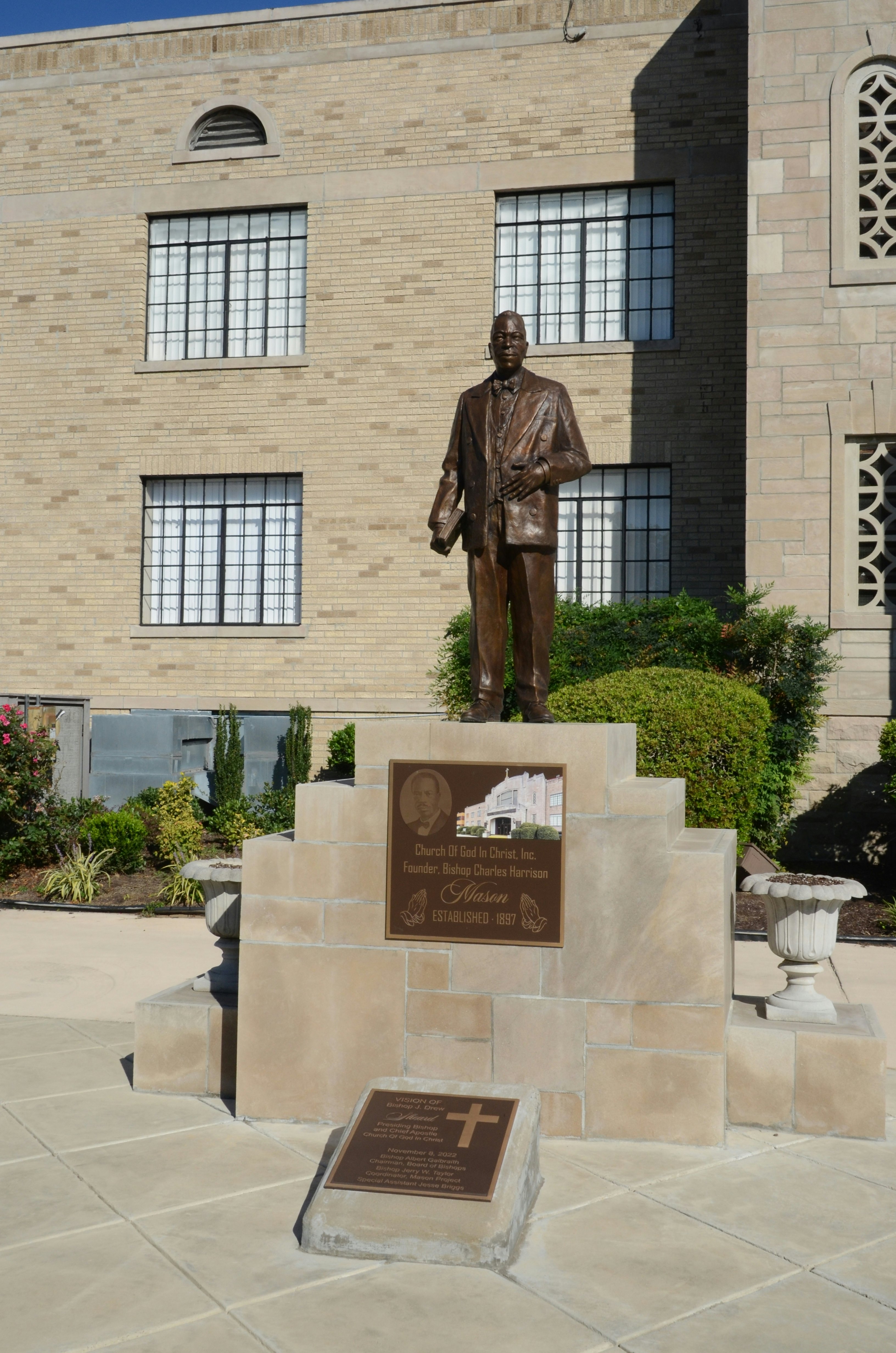 Mason Temple Church of God in Christ, served as the site of Martin Luther King Jr.’s final speech. Memphis, TN, USA