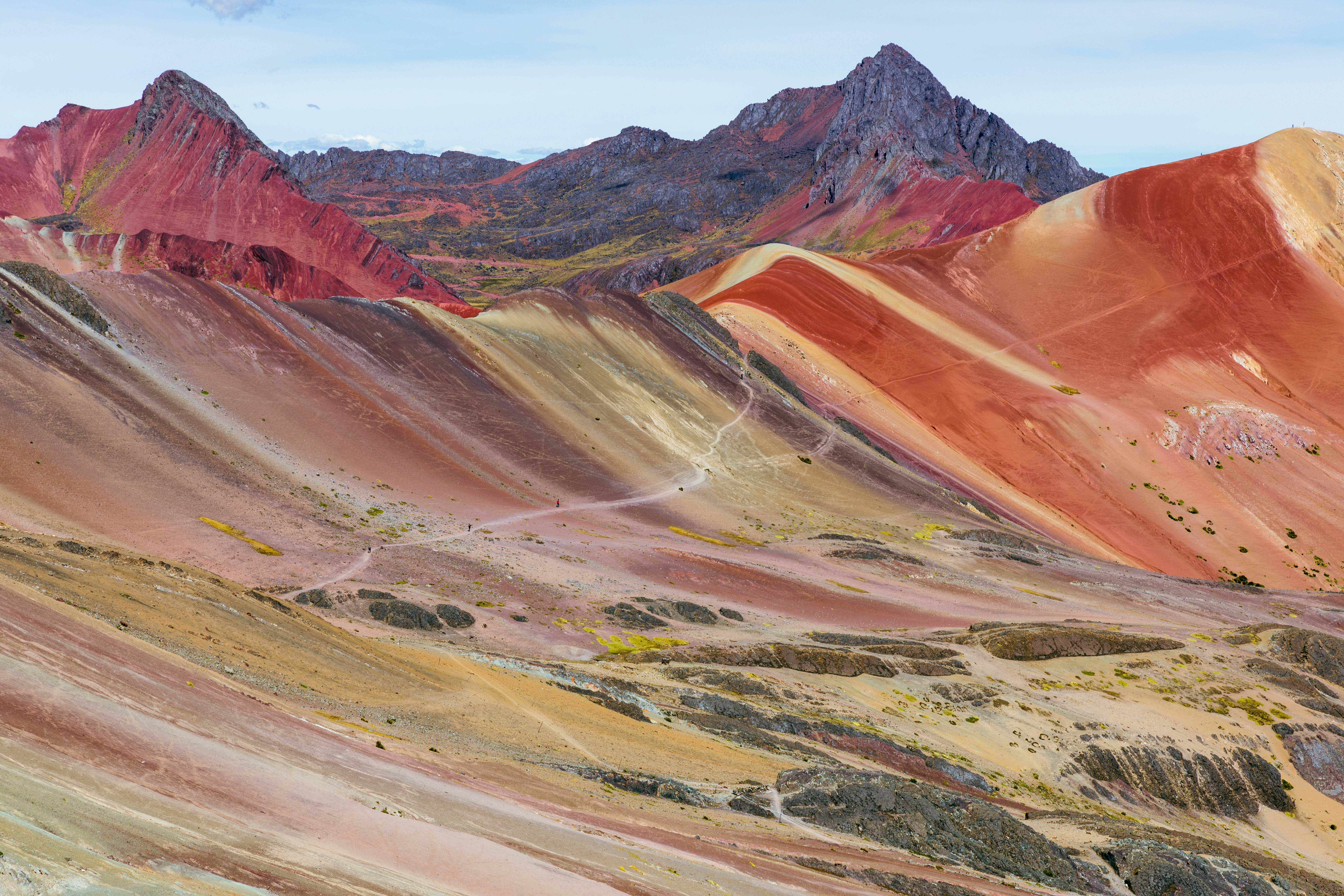 Montana de Siete Colores, or Rainbow Mountain, in Peru. Curioso.Photography/Shutterstock