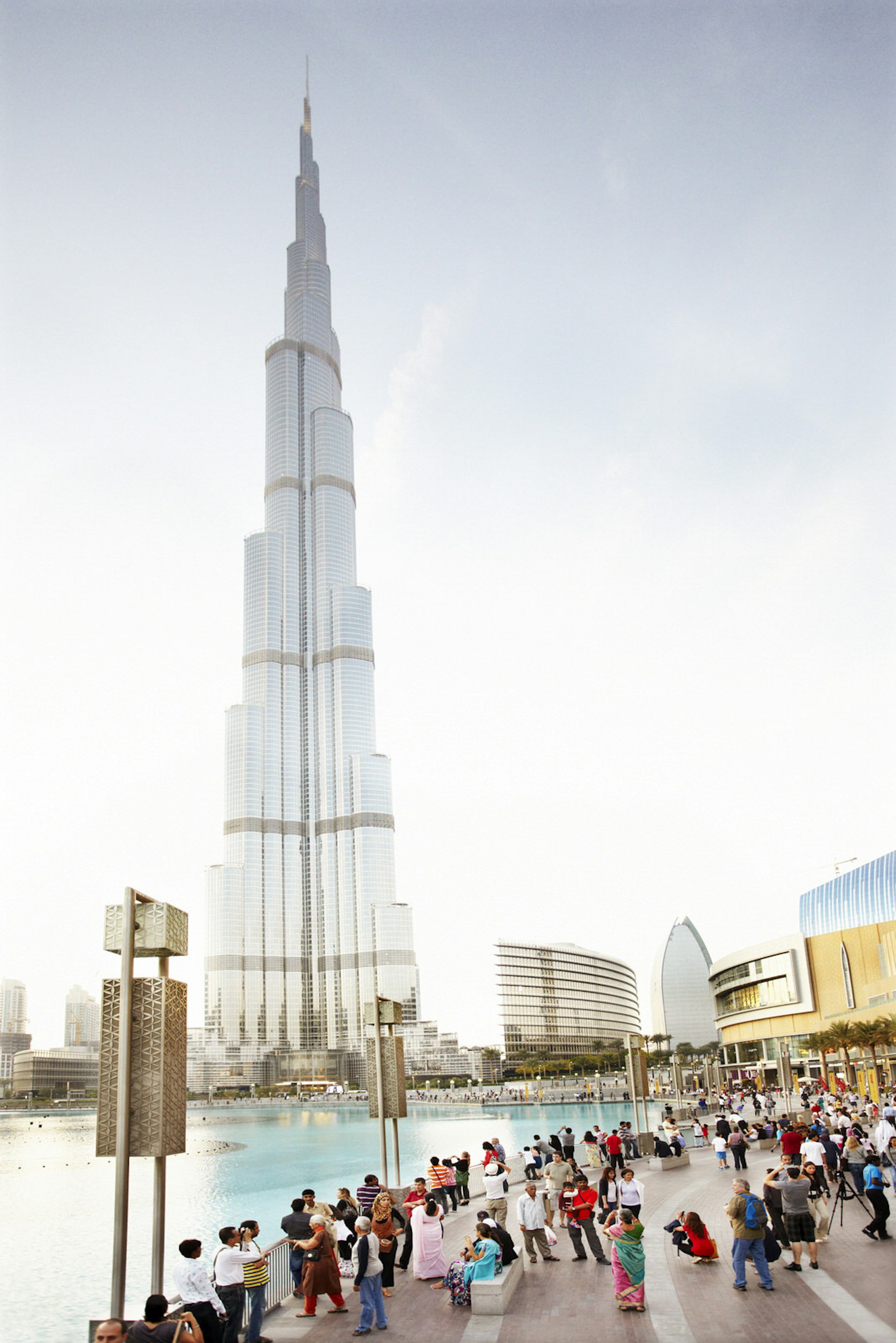 The Burj Khalifa towers over Downtown Dubai. Image by Andrew Mongomery / Lonely Planet 