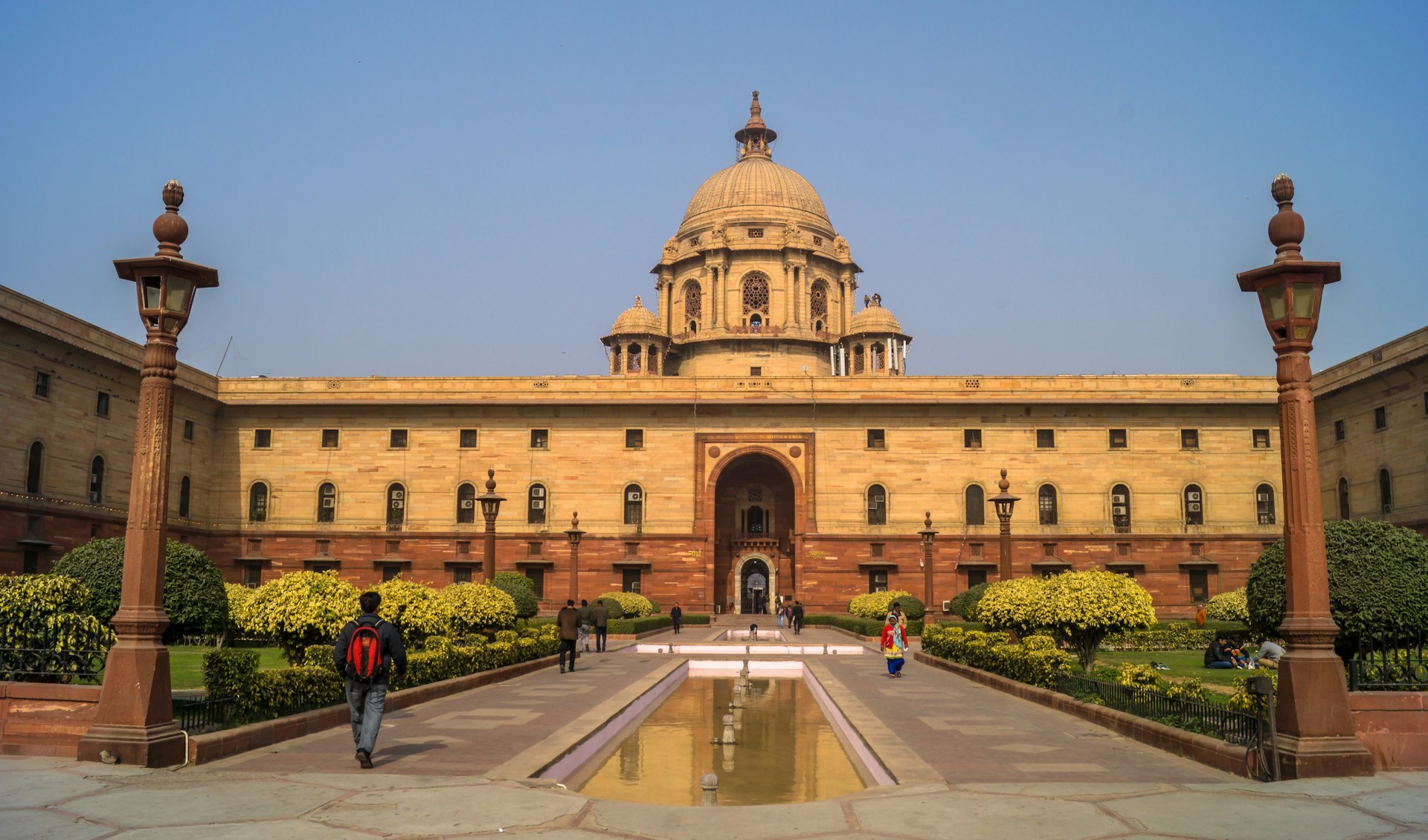 Rashtrapati Bhavan, the official home of the President of India