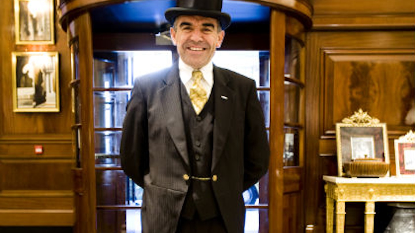Doorman at The Savoy, London