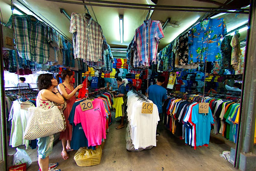 Китайский рынок одежды