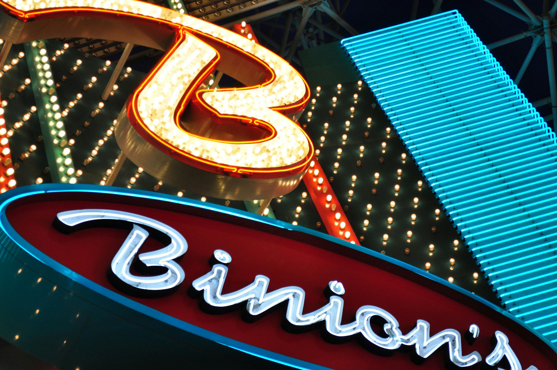 Binion's famous glittering marquee on Fremont St. Image by Roxanne Ready / CC BY-SA 2.0