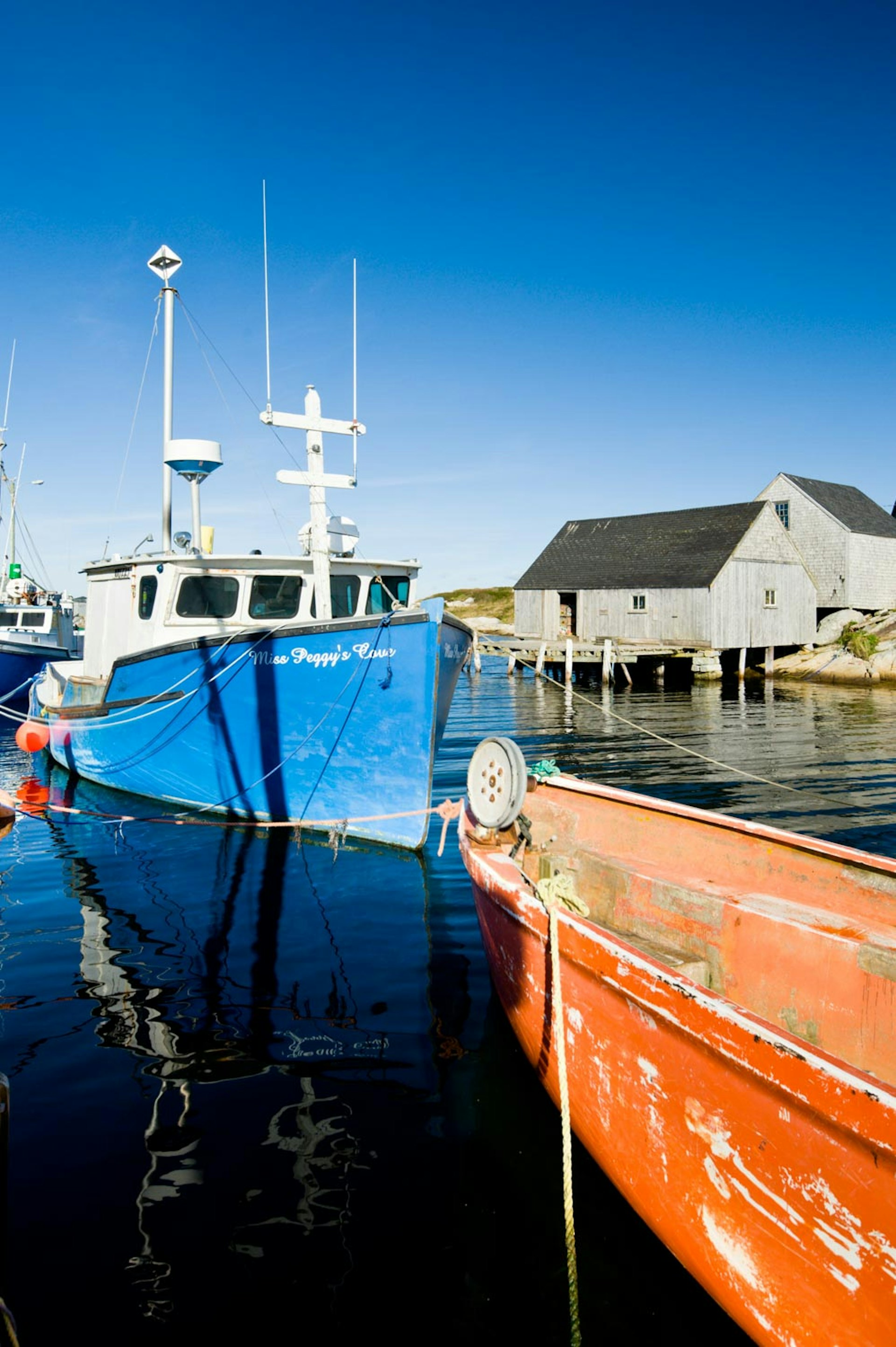 Fishing boats in Peggy's Cove © Justin Foulkes / Lonely Planet