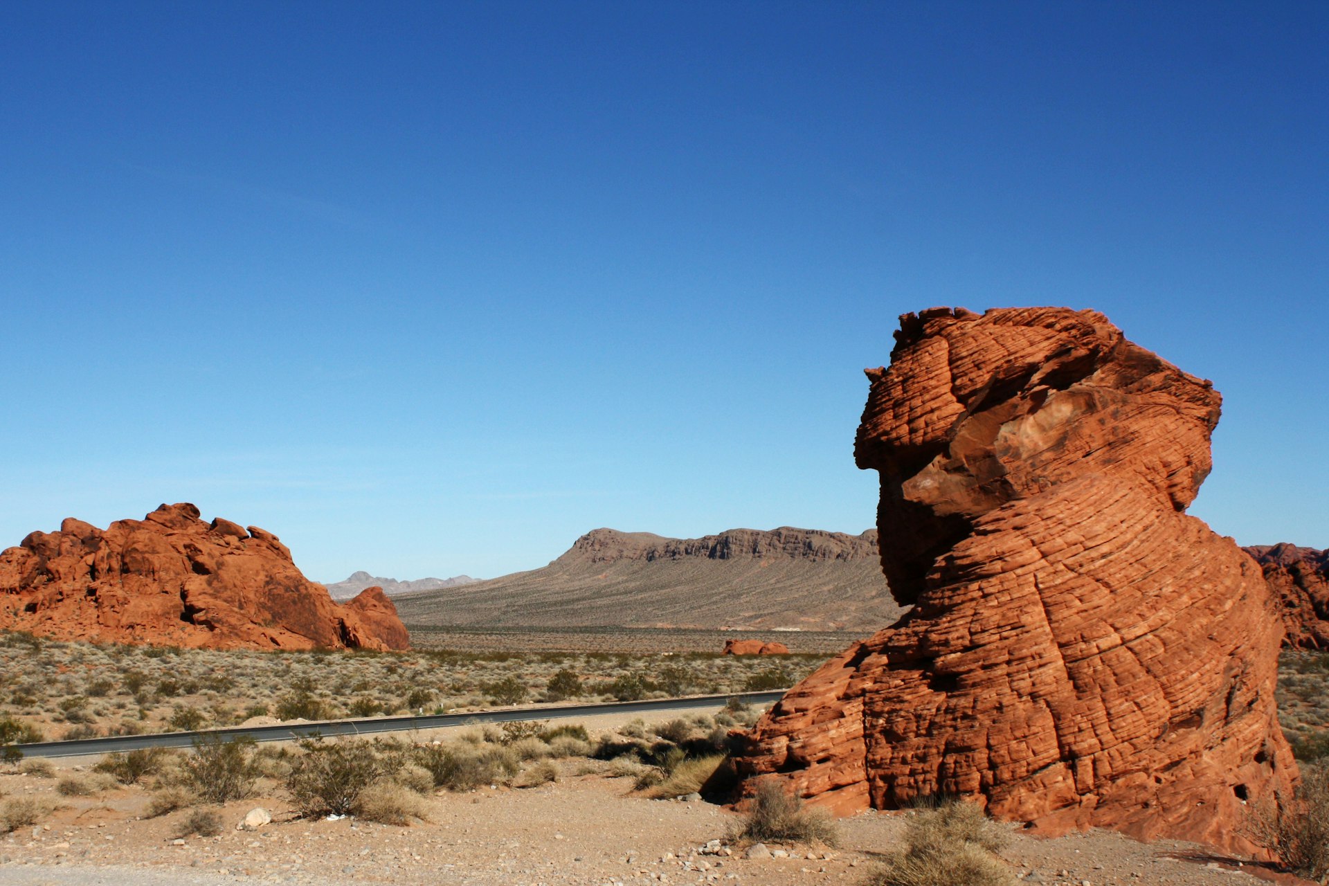 A beehive rock formation in Valley of Fire State Park. Image by Alexander Howard / Lonely Planet